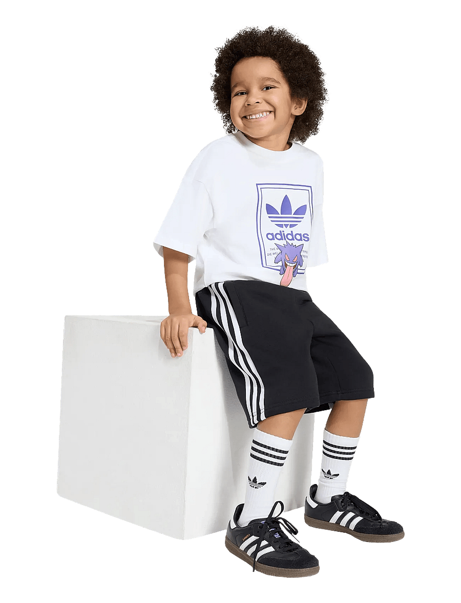 adidas Originals - LOOSE SET - sets mit kurzärmeligem t-shirt - white/black - 0