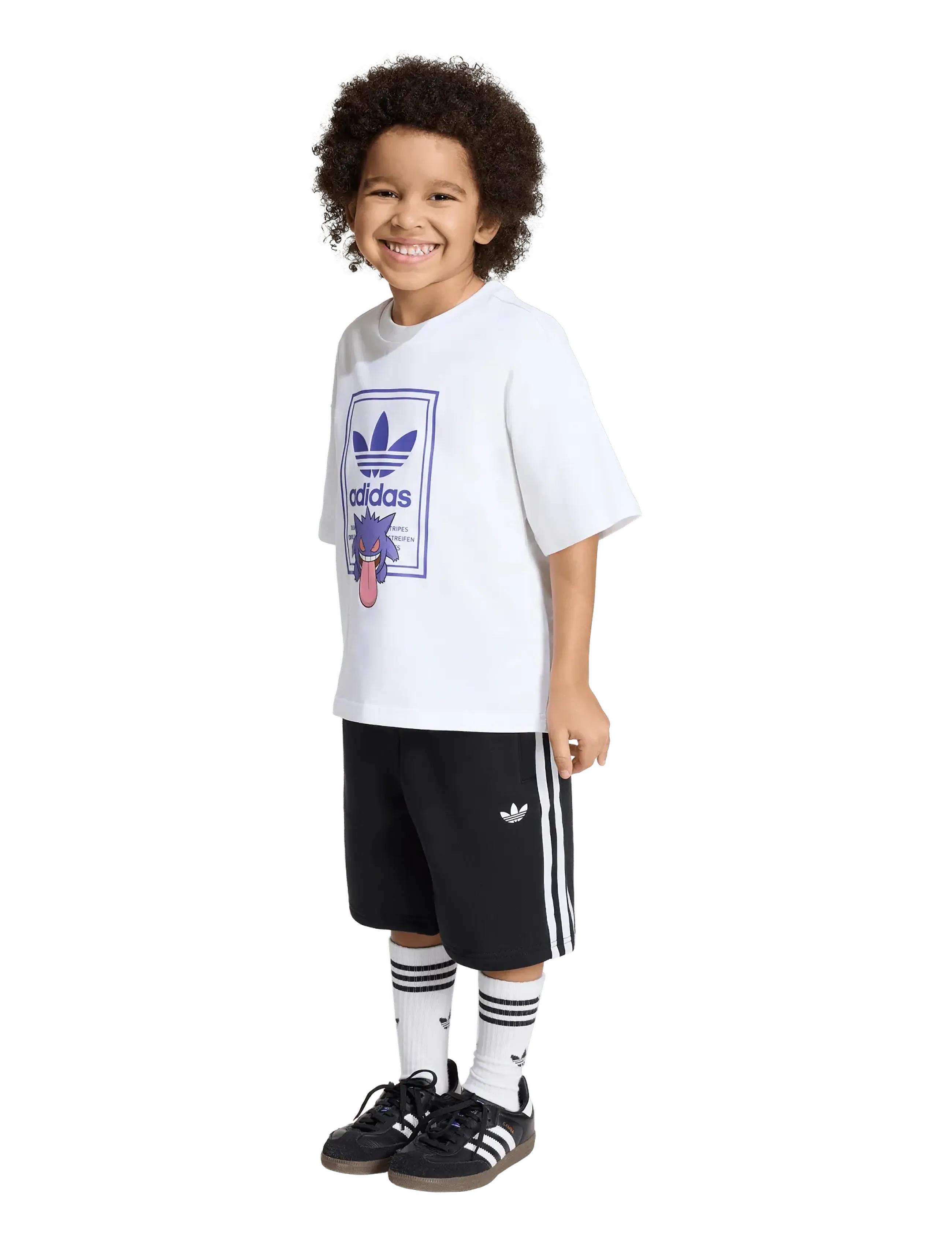 adidas Originals - LOOSE SET - sets with short-sleeved t-shirt - white/black - 5