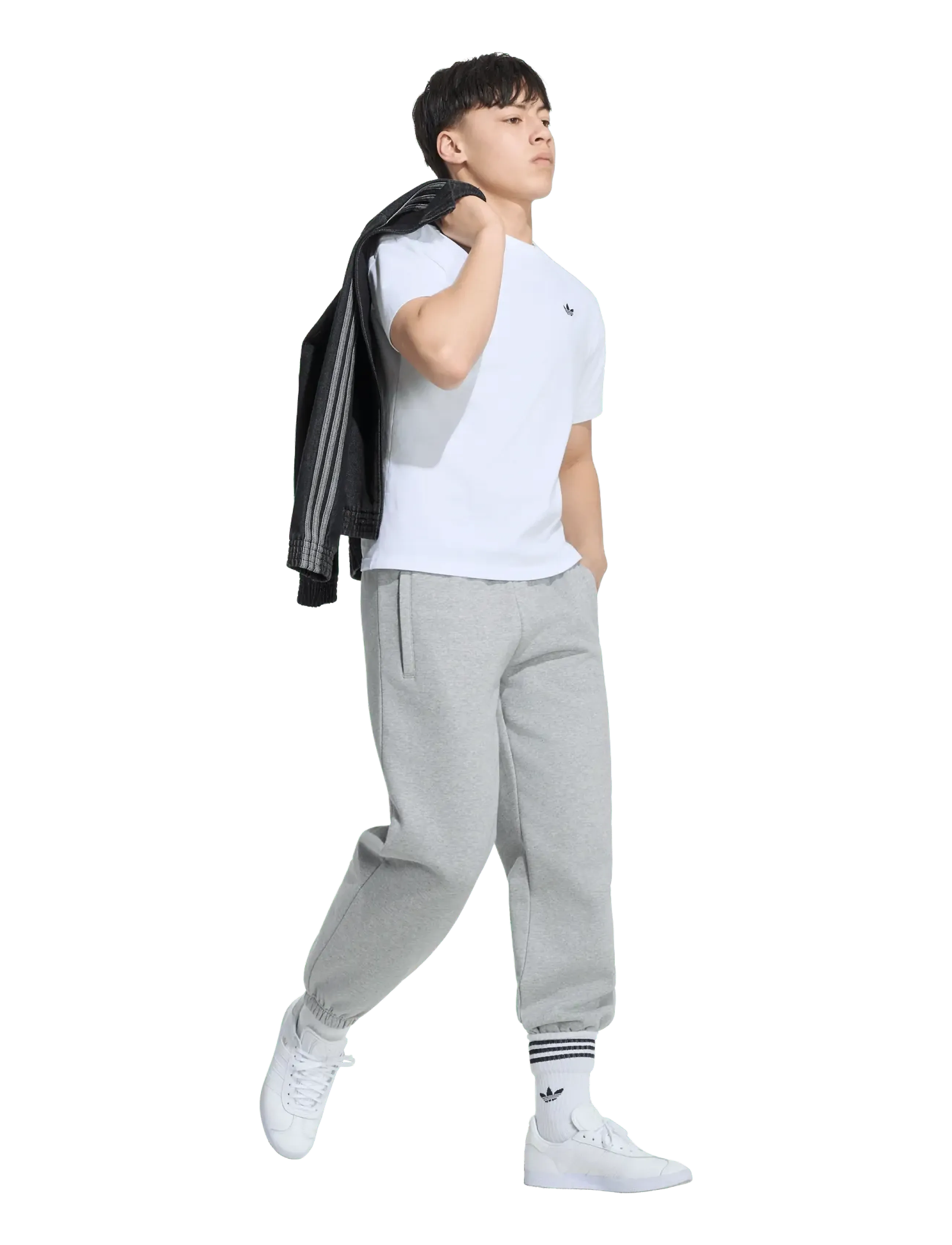adidas Originals Os Jogger, 176, Sport, Grau - Sweatpants, Kinder