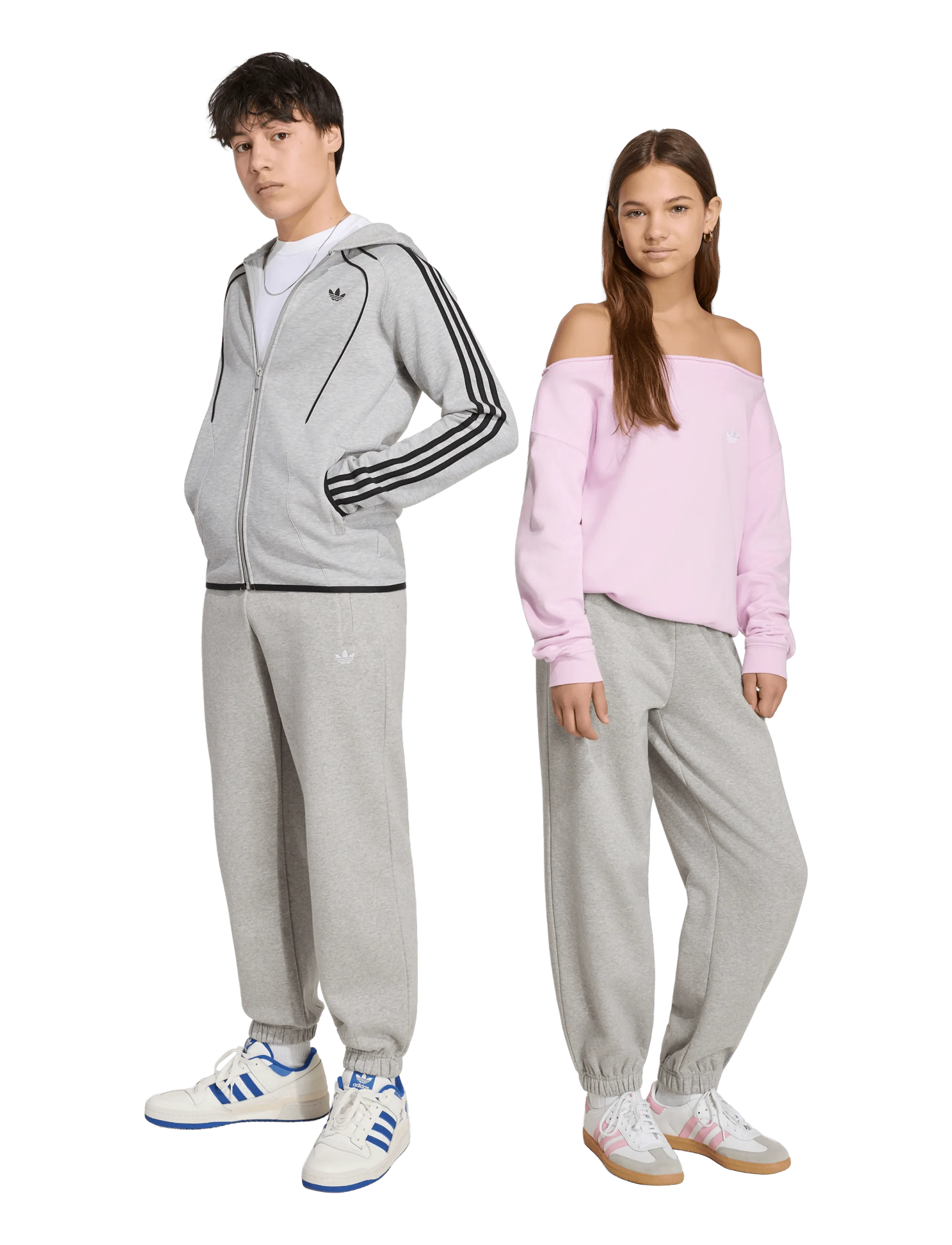 adidas Originals - OS JOGGER - sweatpants - mgreyh - 2
