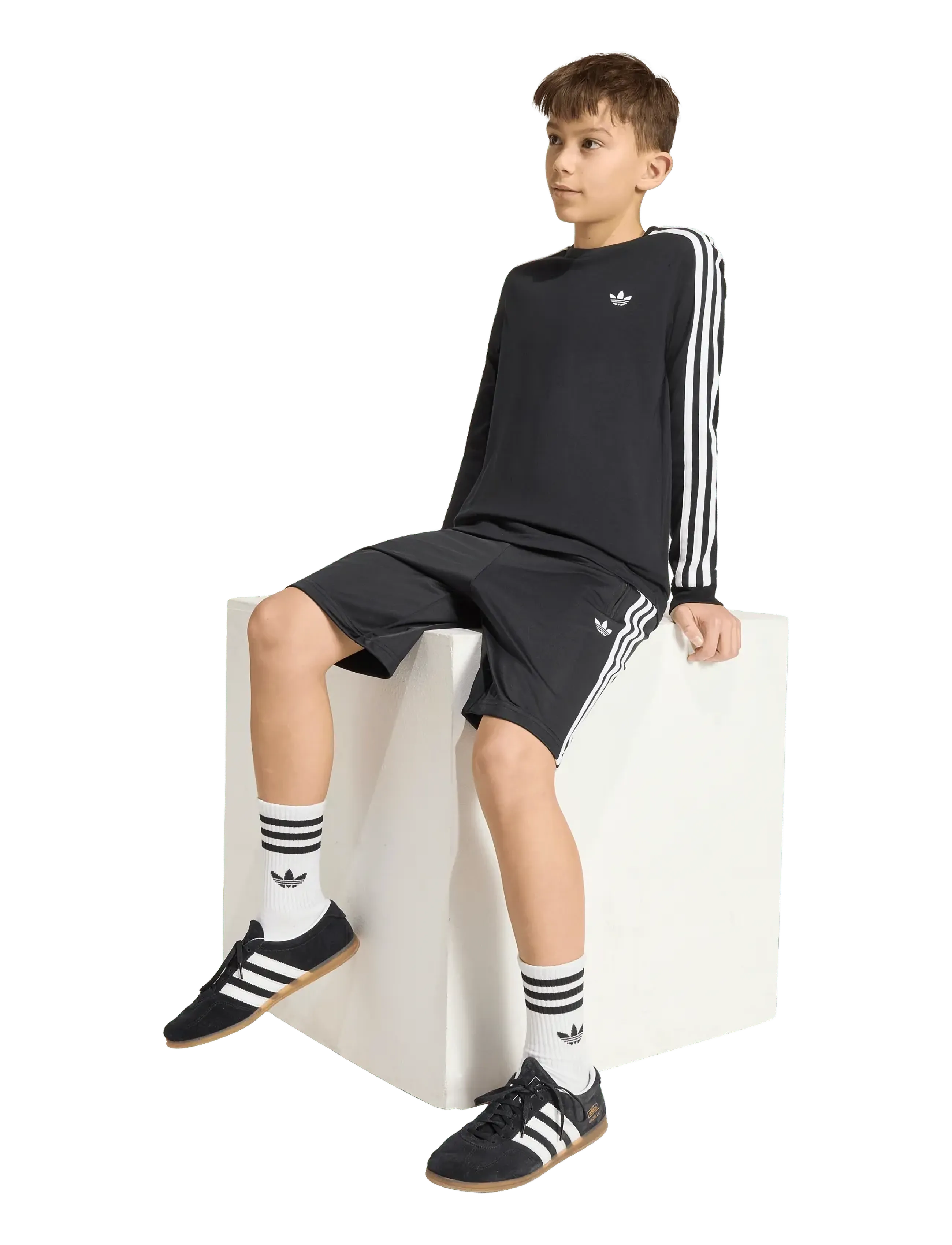 adidas Originals Firebird Shorts, 152, Schwarz, Kinder