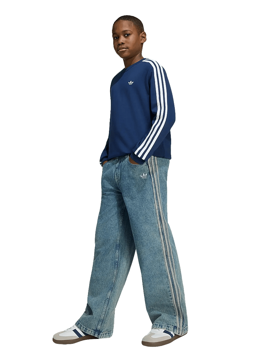 adidas Originals - 3 STRIPE CREW - sweatshirts - nindig - 0