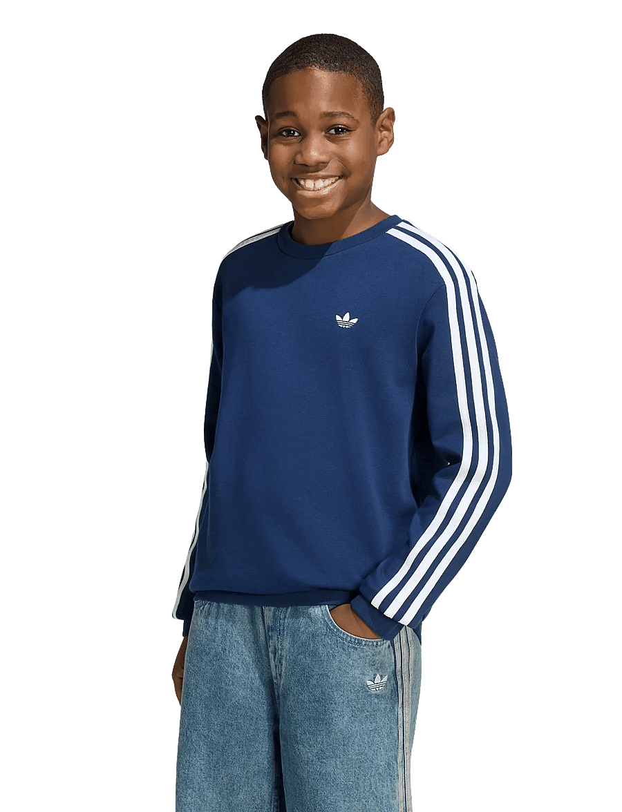 adidas Originals - 3 STRIPE CREW - sweatshirts - nindig - 3