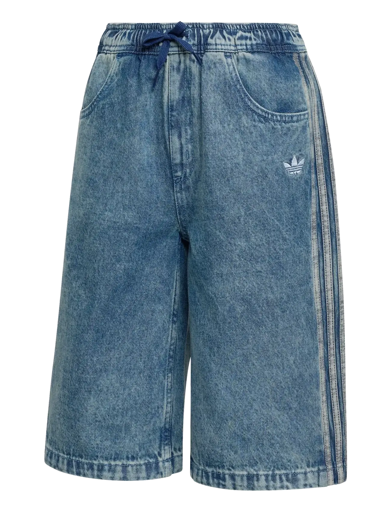 adidas Originals LO DENIM JORTS - Shorts - WORBLU / blue