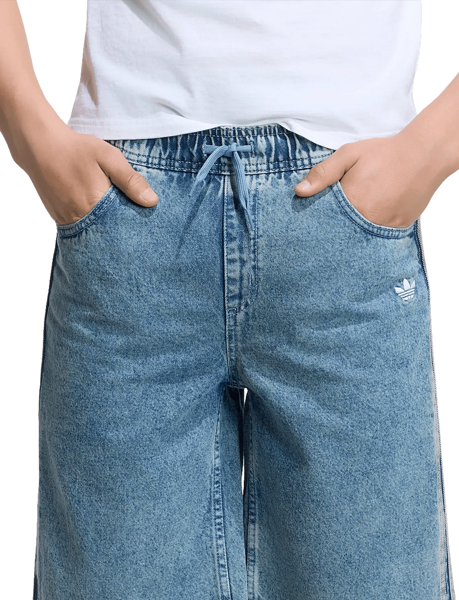 adidas Originals - LO DENIM JORTS - jeansshorts - worblu - 3