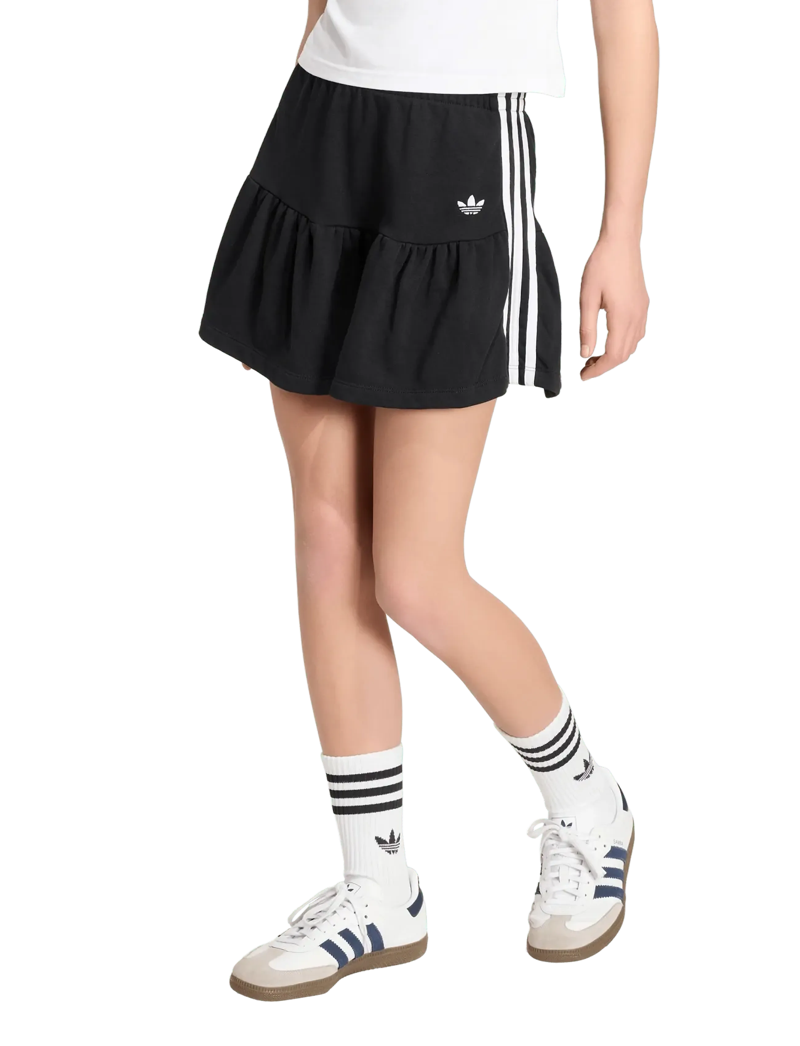 adidas Originals - 3 STRIPE SKIRT - jupes courtes - black - 4
