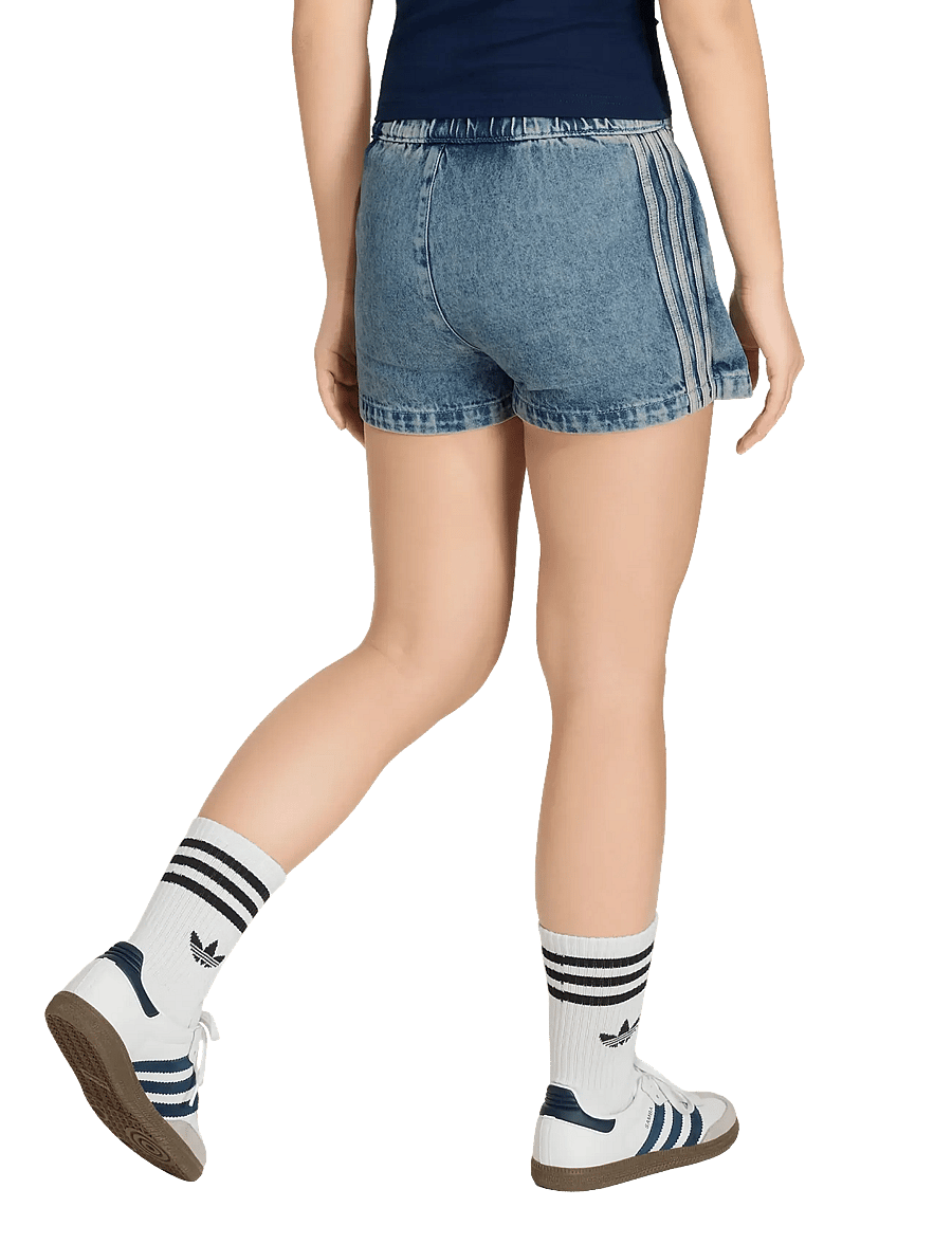 adidas Originals - DENIM SKORT - denimnederdele - worblu - 5