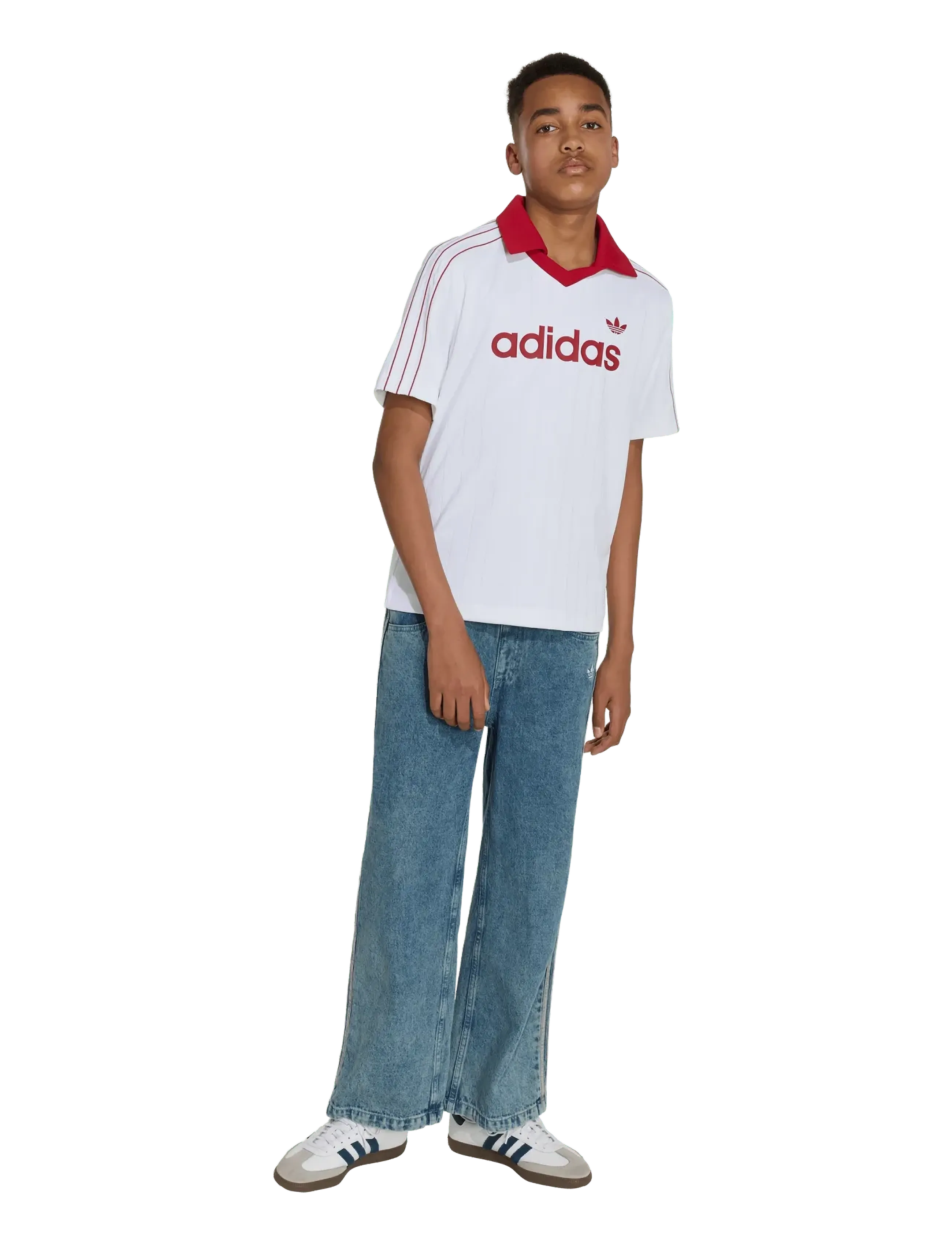 adidas Originals LO POLO TEE - T-särgid - WHITE / white