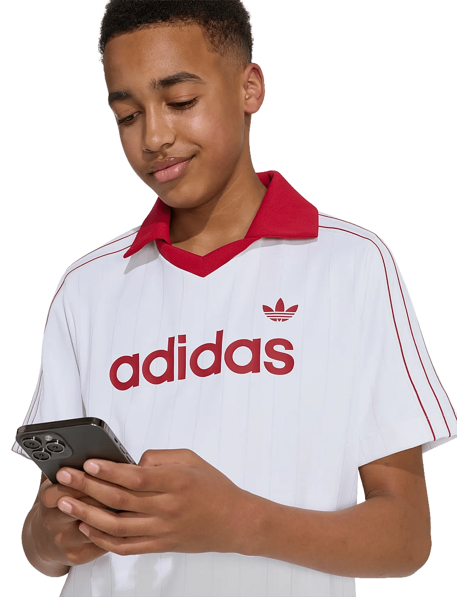 adidas Originals - LO POLO TEE - short-sleeved polos - white - 4
