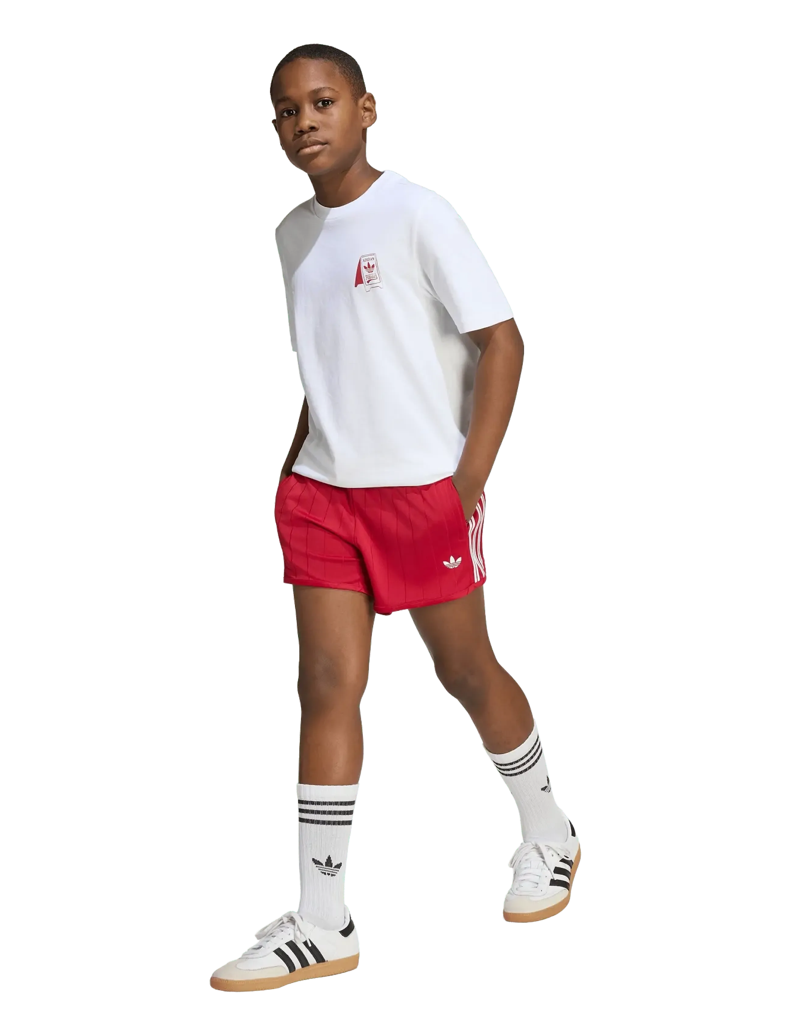 adidas Originals Spr Shorts, 176, Red