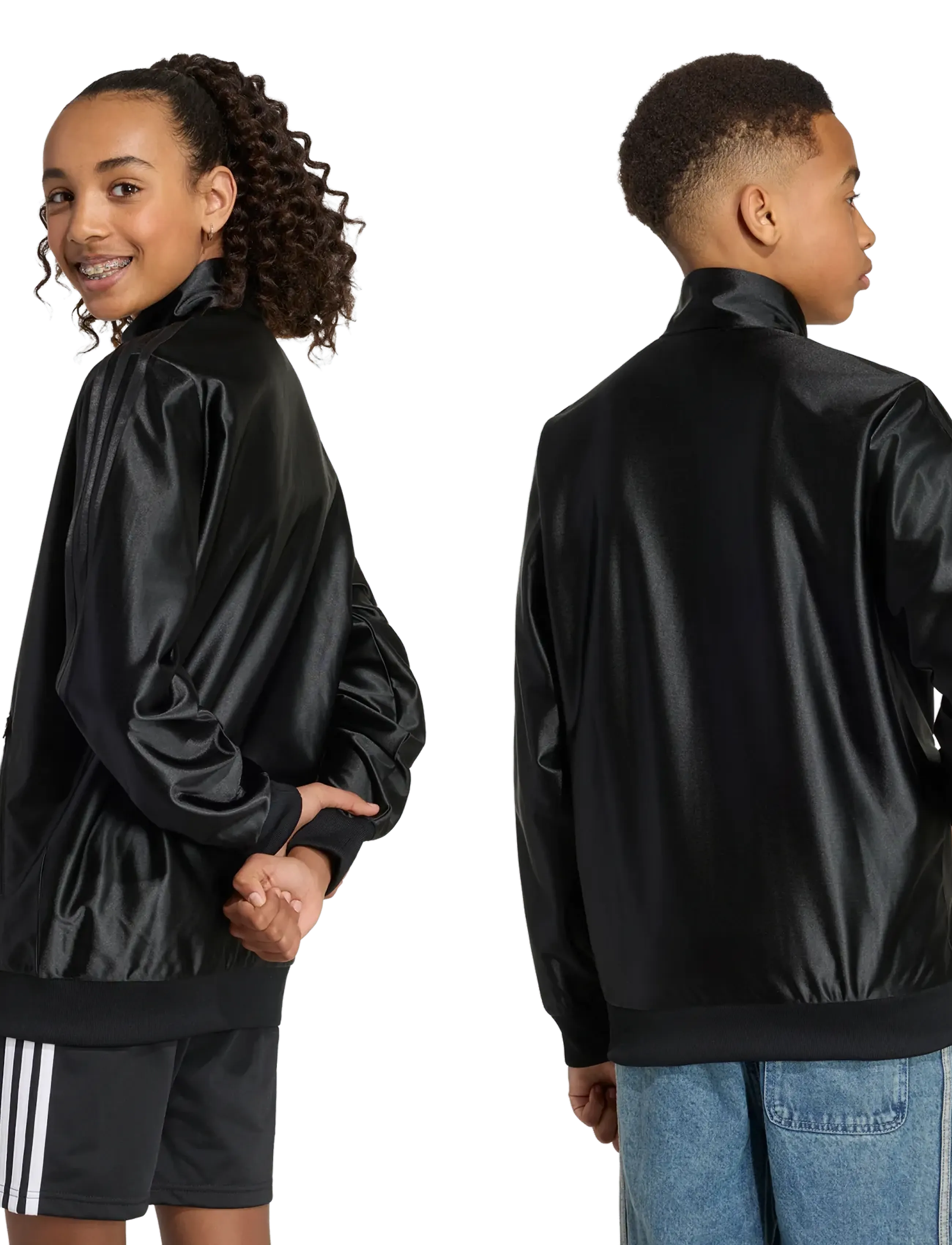 adidas Originals - FIREBIRD MET TT - shell- & regenjacken - black - 3