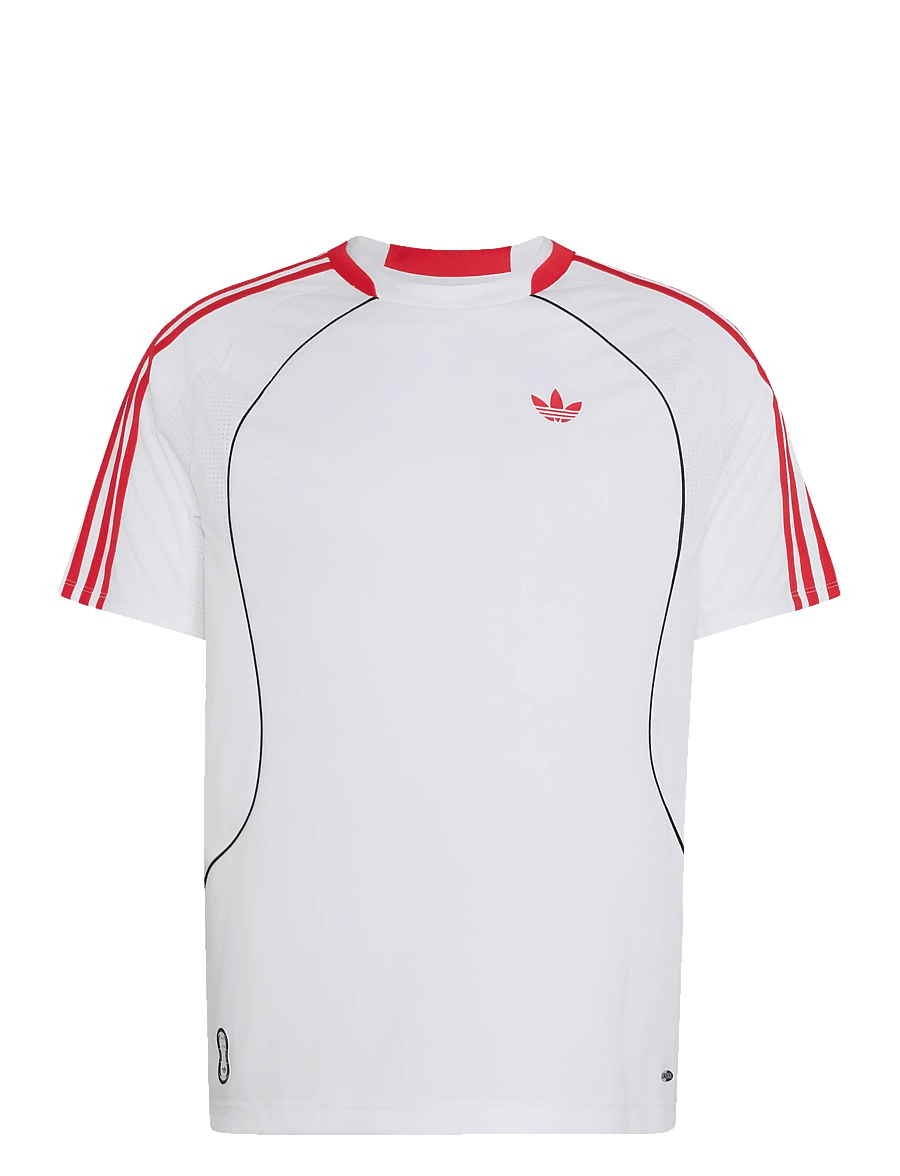 adidas Originals - TEAMGEIST TEE - t-shirts - white/purrub - 1