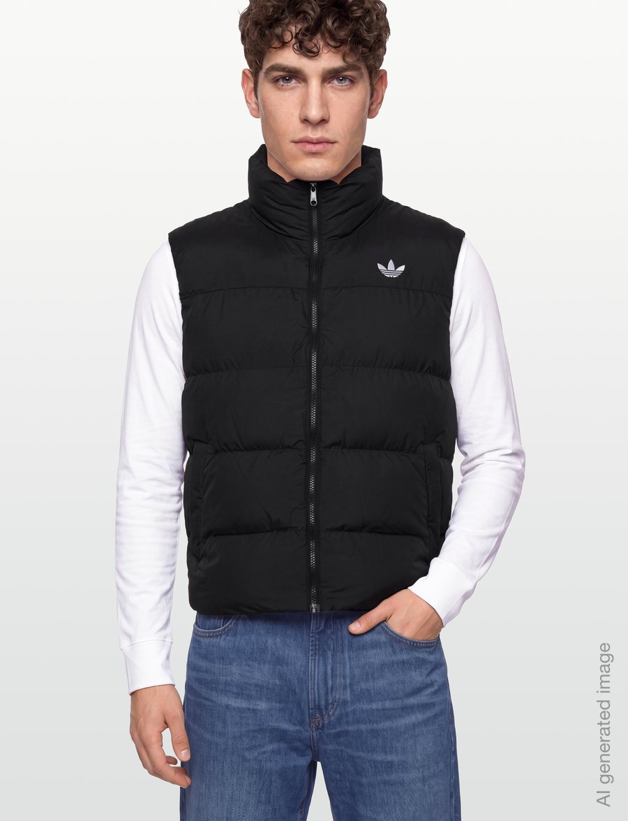 adidas Originals - REGEN VST - kläder - black - 3