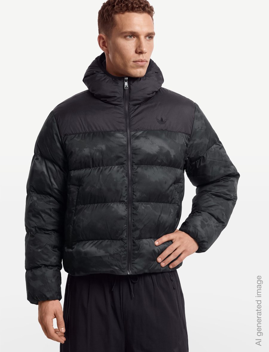 adidas Originals - CAMO REGEN JKT - dunjackor - black - 3