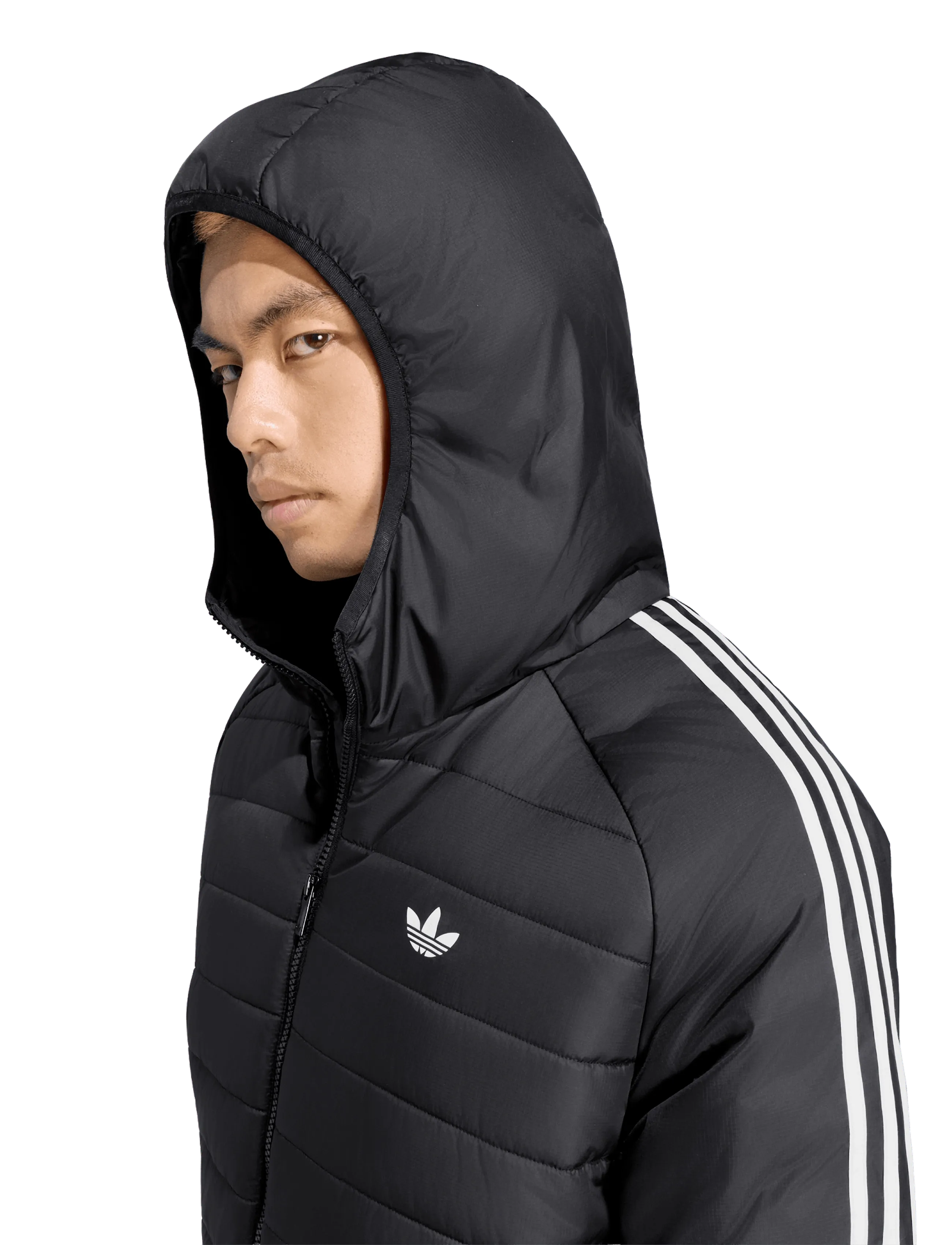 adidas Originals - PADDED JKT - down jackets - black - 3