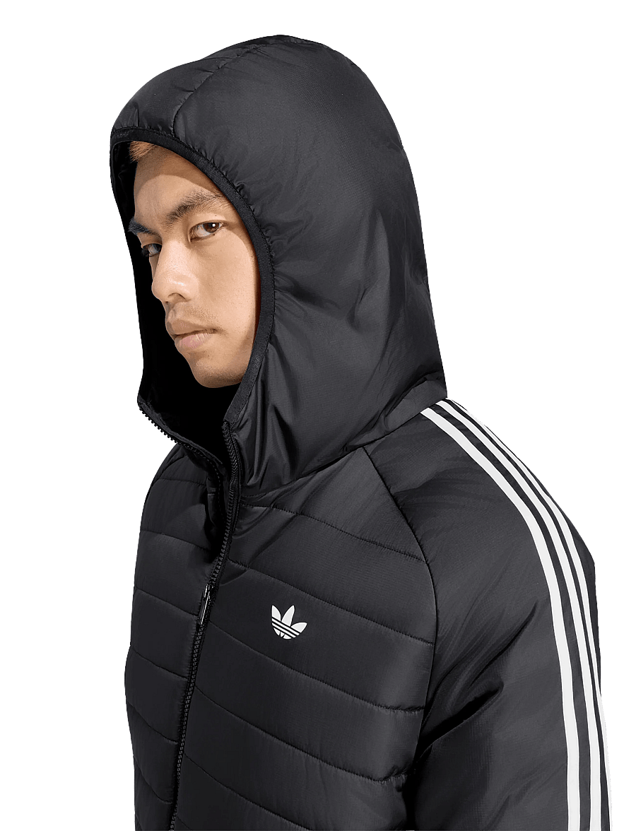 adidas Originals - PADDED JKT - down jackets - black - 3