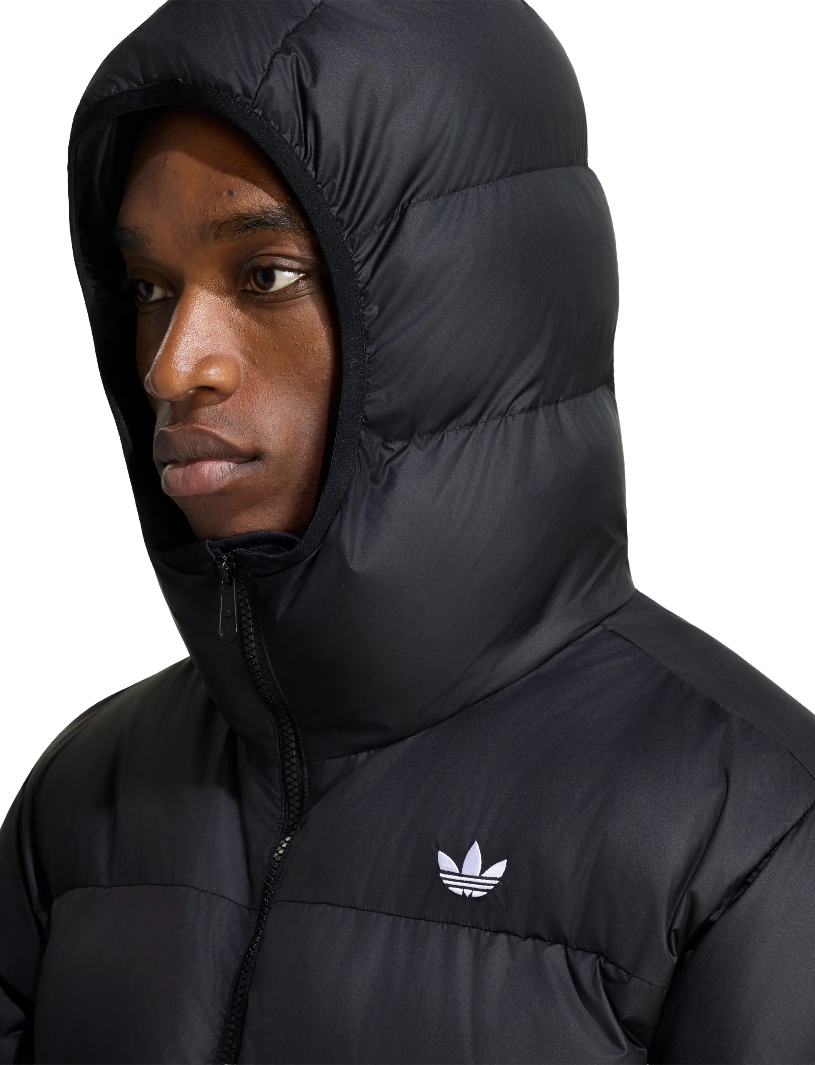 adidas Originals - LONG REGEN - parkas - black - 3