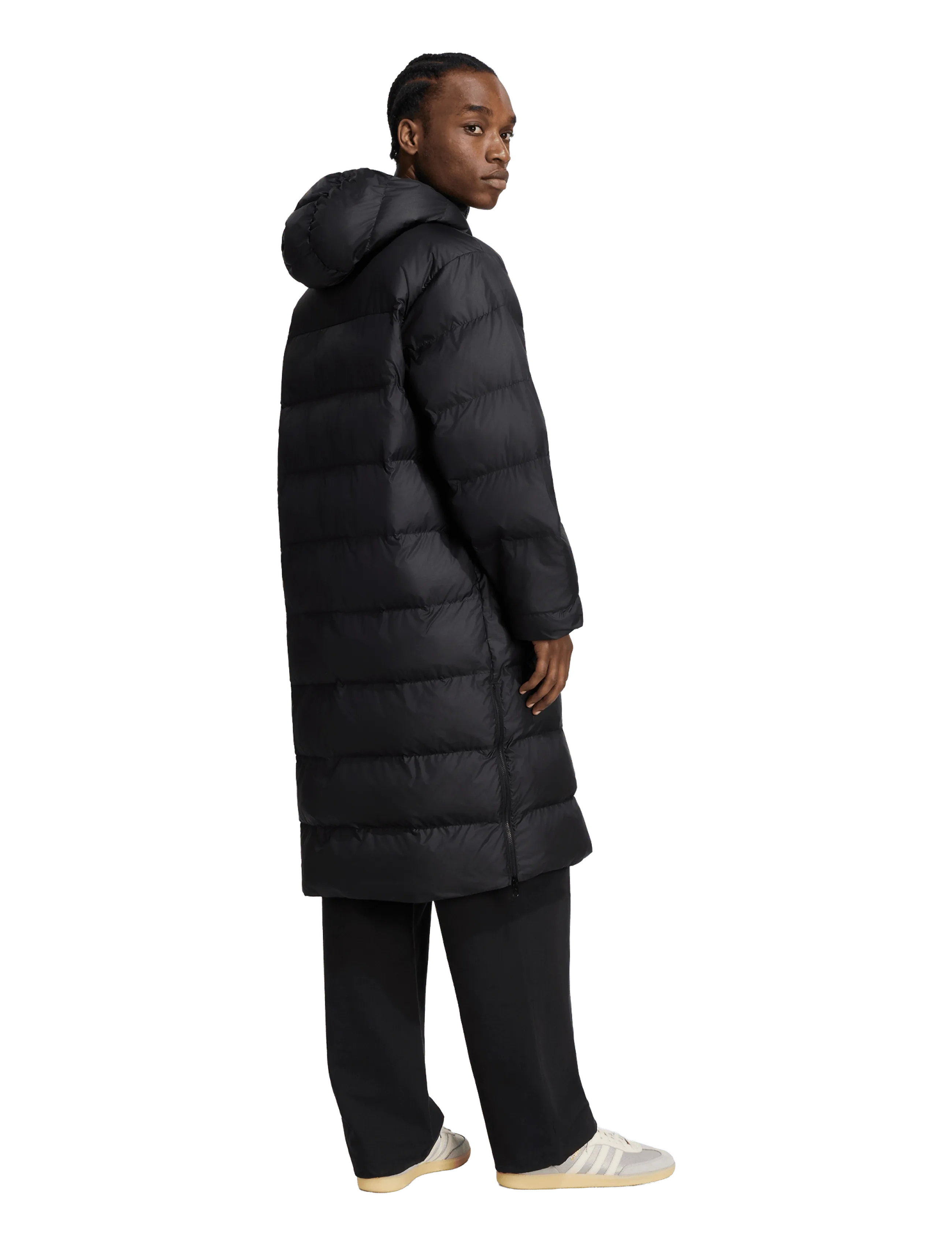 adidas Originals - LONG REGEN - parkas - black - 5