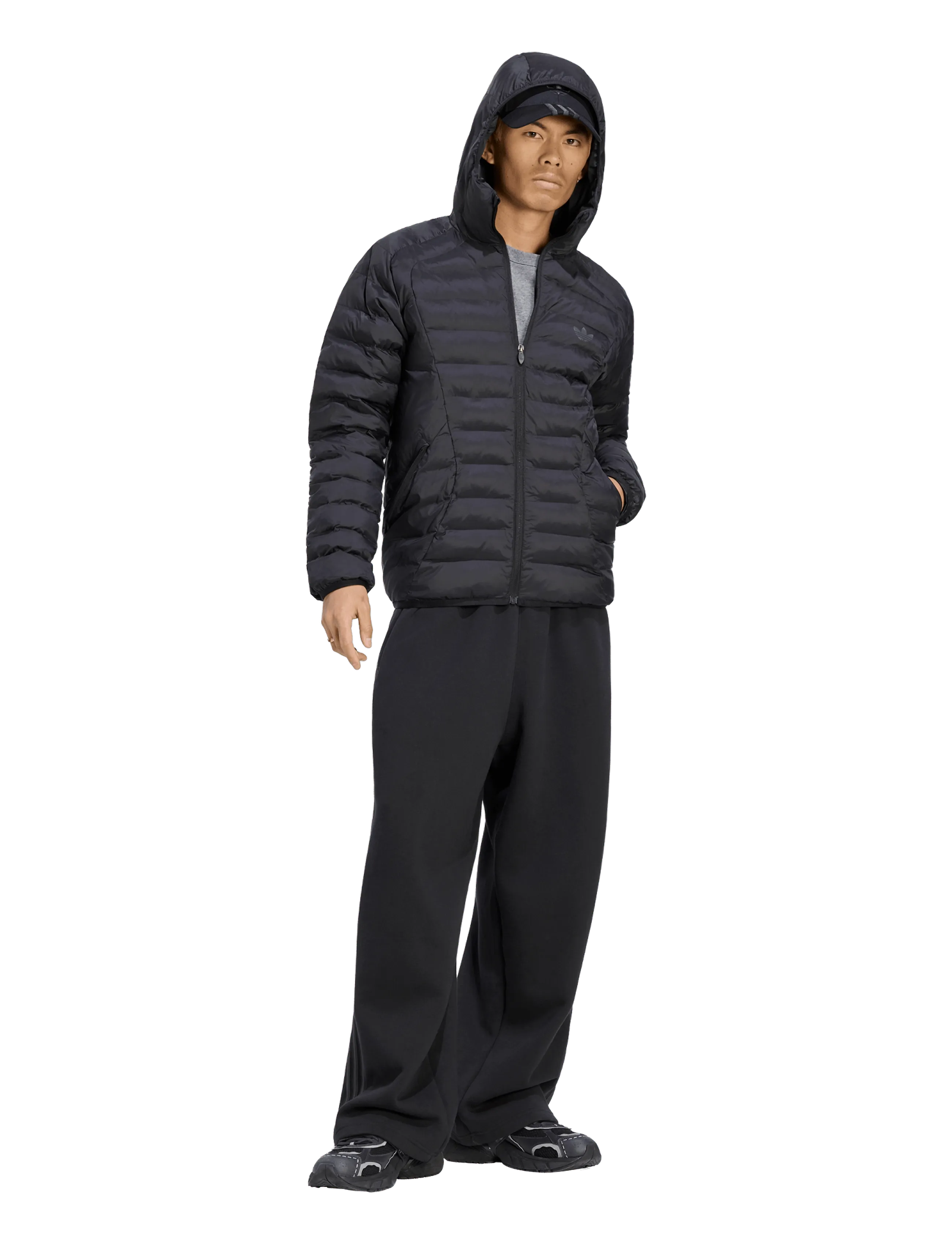 adidas Originals - TEAMGEIST JKT - sports jackets - black - 3