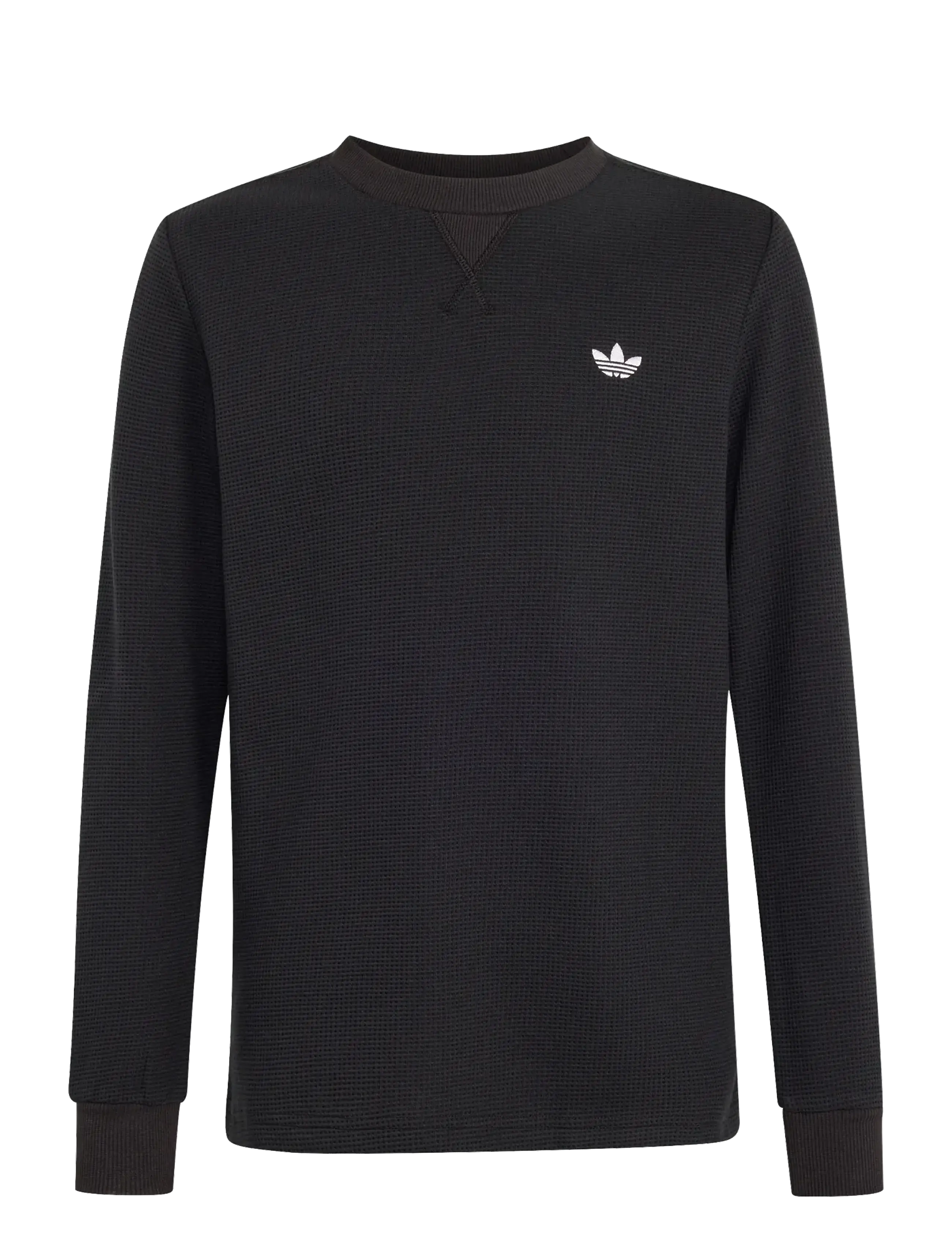adidas Originals WAFFLE LS - adidas - BLACK / black
