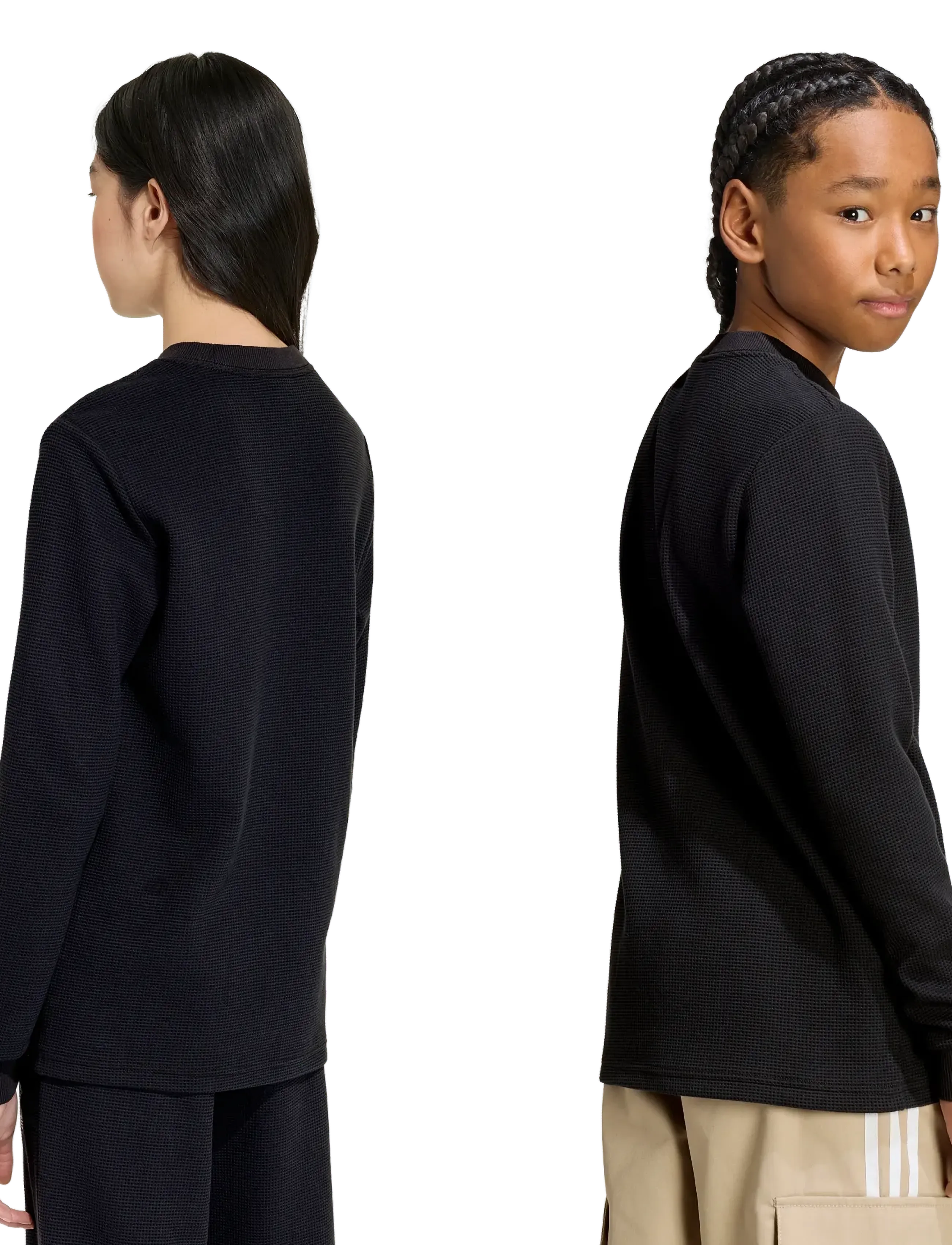 adidas Originals - WAFFLE LS - black - 2