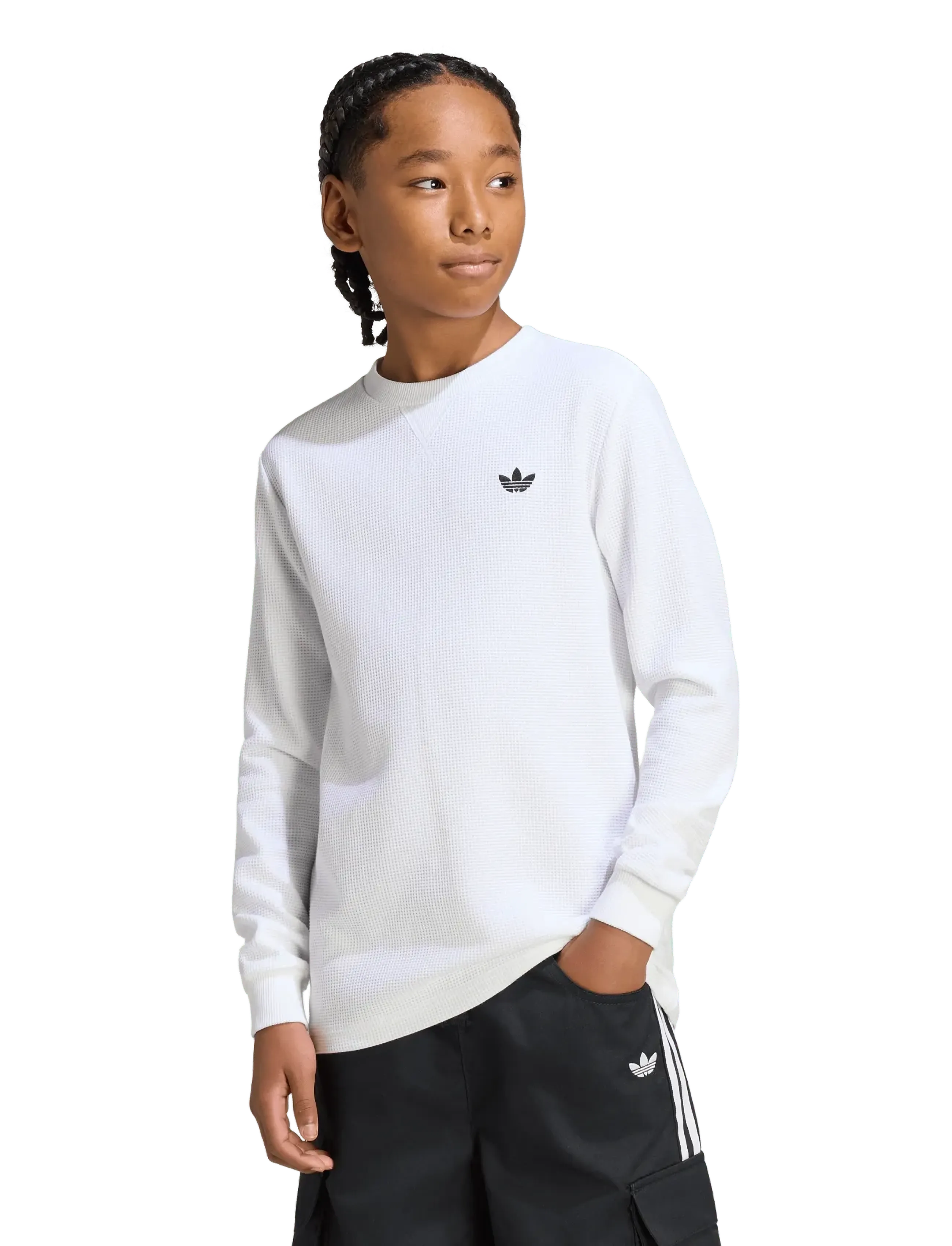 adidas Originals - WAFFLE LS - white - 2