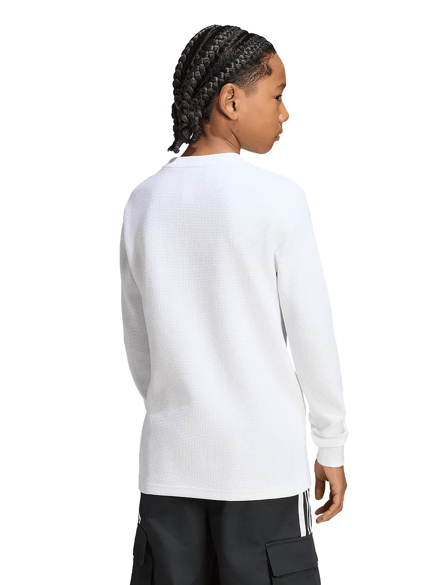 adidas Originals - WAFFLE LS - langærmede t-shirts - white - 5