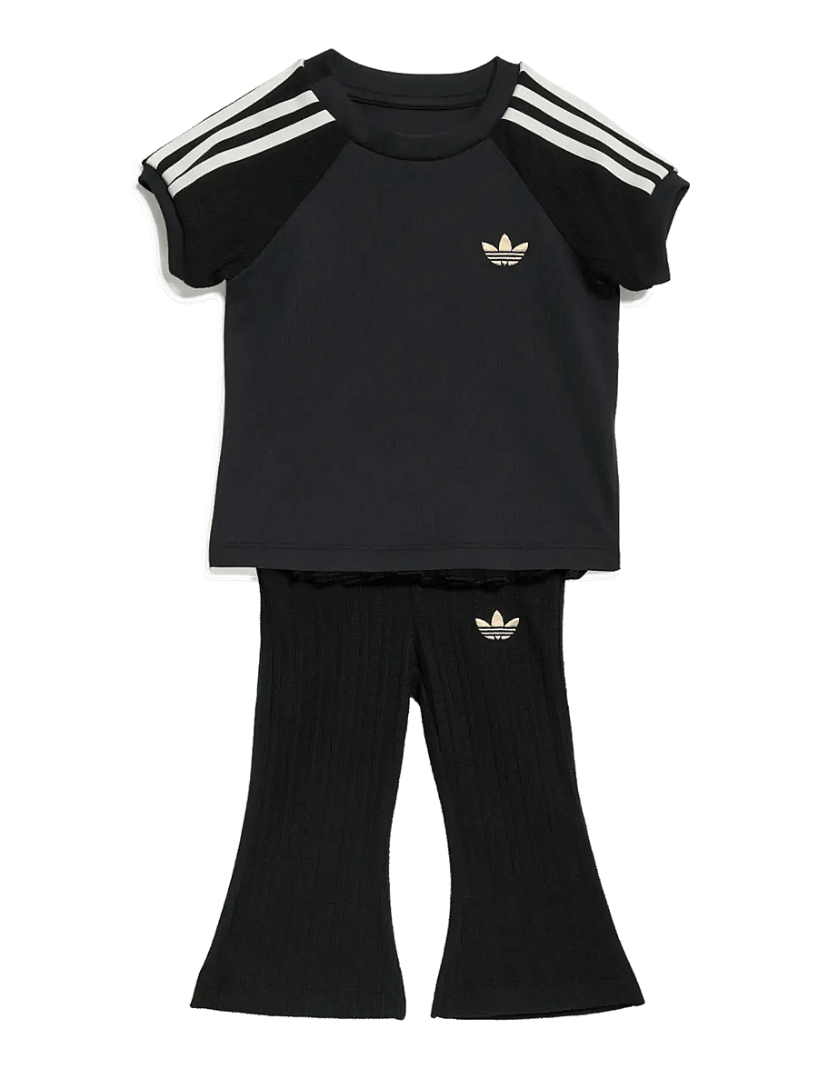 adidas Originals - KNT TEE LEG SET - 2-osalised komplektid - black - 0