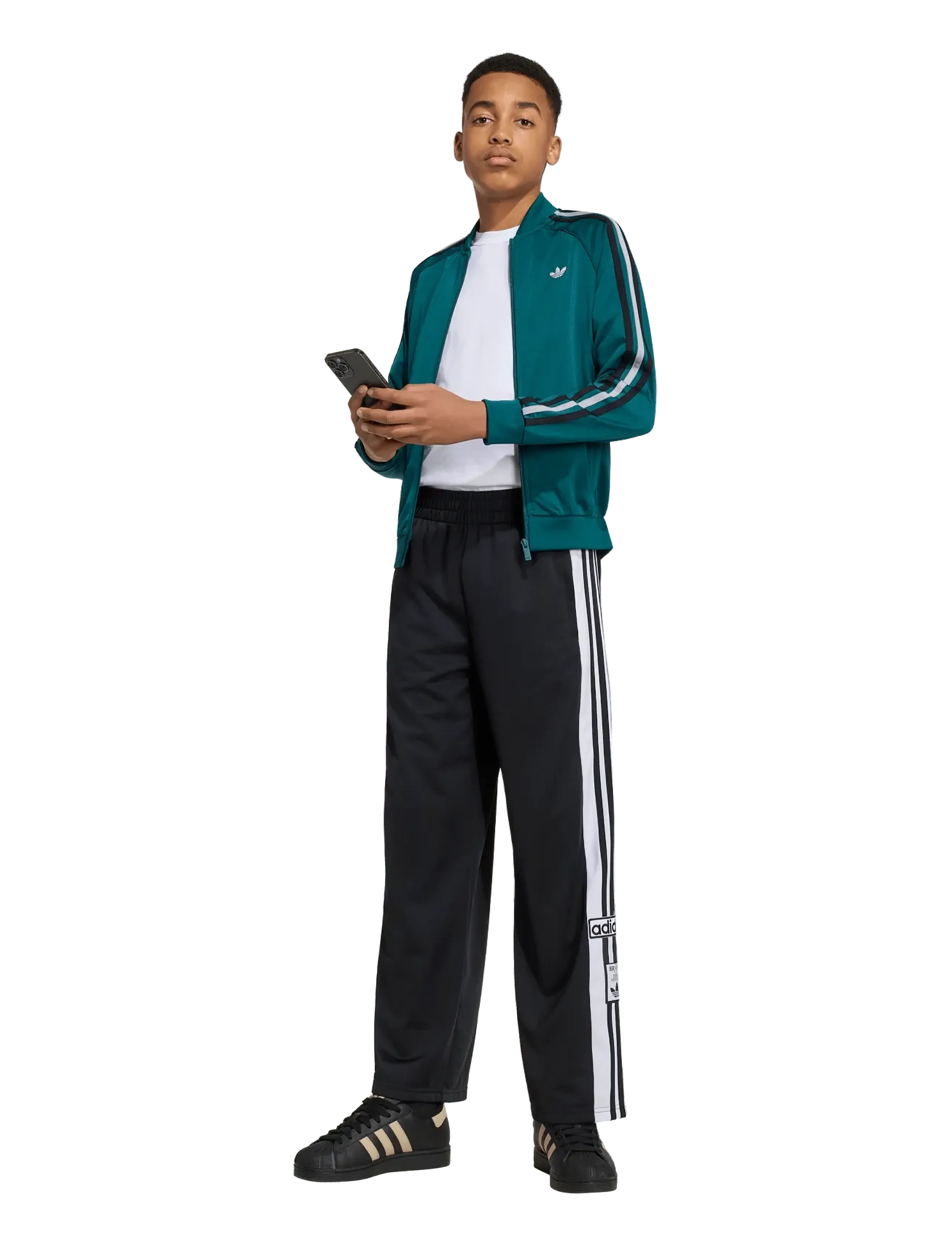 adidas Originals Adibreak Lo Pt, 140, Sport, Schwarz - Sweatpants, Kinder