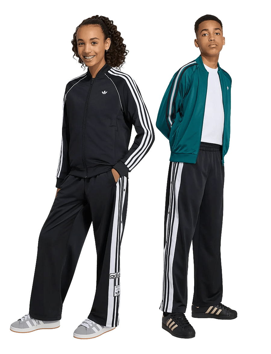 adidas Originals - ADIBREAK LO PT - sweatpants - black/white - 2
