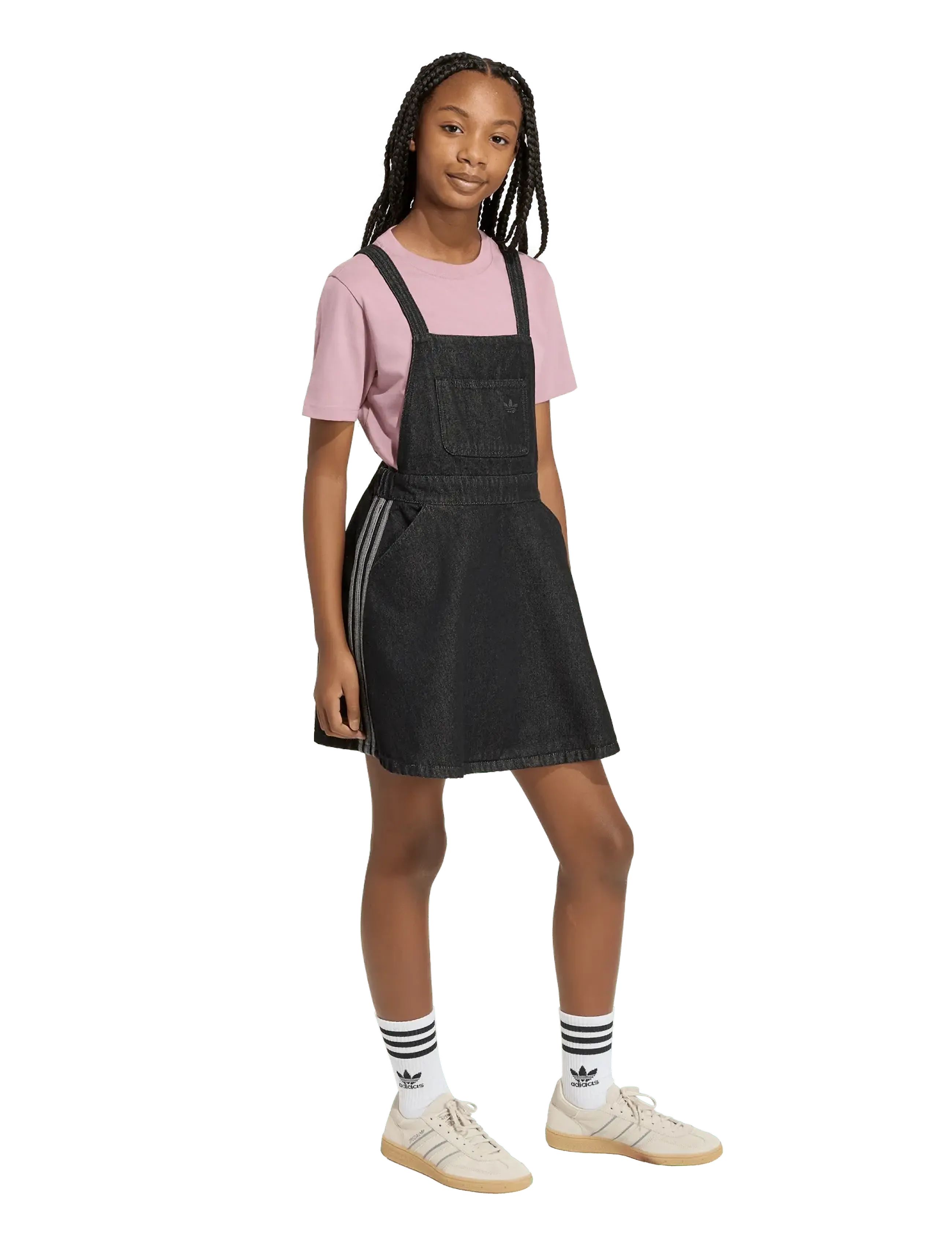 adidas Originals - DENIM DRESS - overallkjoler - trublc - 4