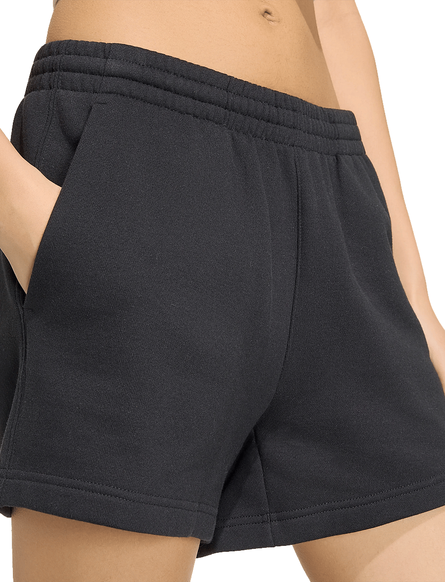 adidas Originals - ESS FL SHORTS - bottoms - black - 4