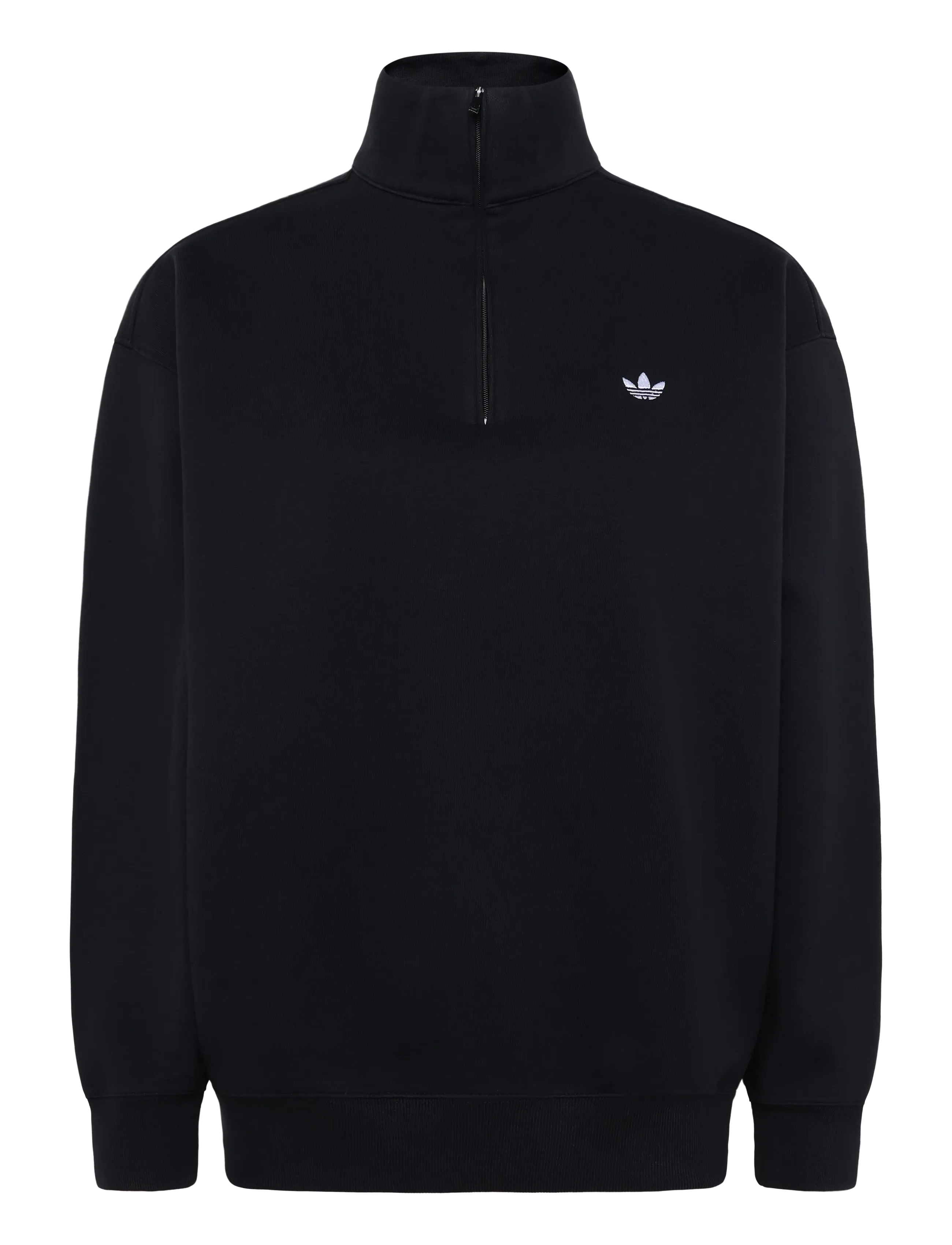 adidas Originals ESS FL CRW - adidas - BLACK / black