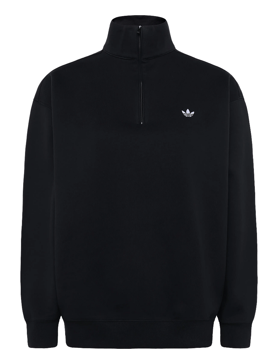 adidas Originals - ESS FL CRW - Överdelar - black - 1