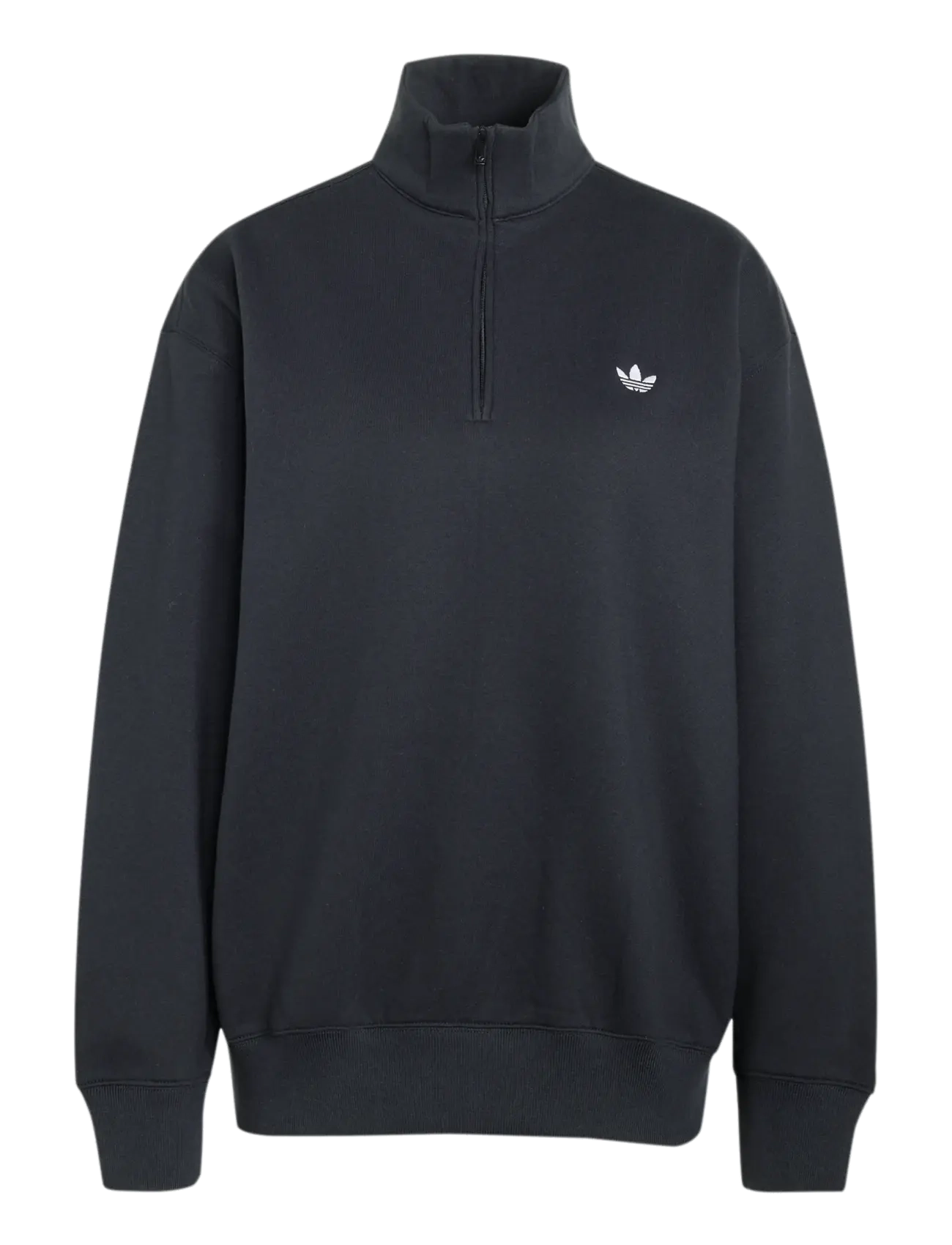 adidas Originals ESS FL CRW - Sweatshirts & Kapuzenpullover - BLACK / black