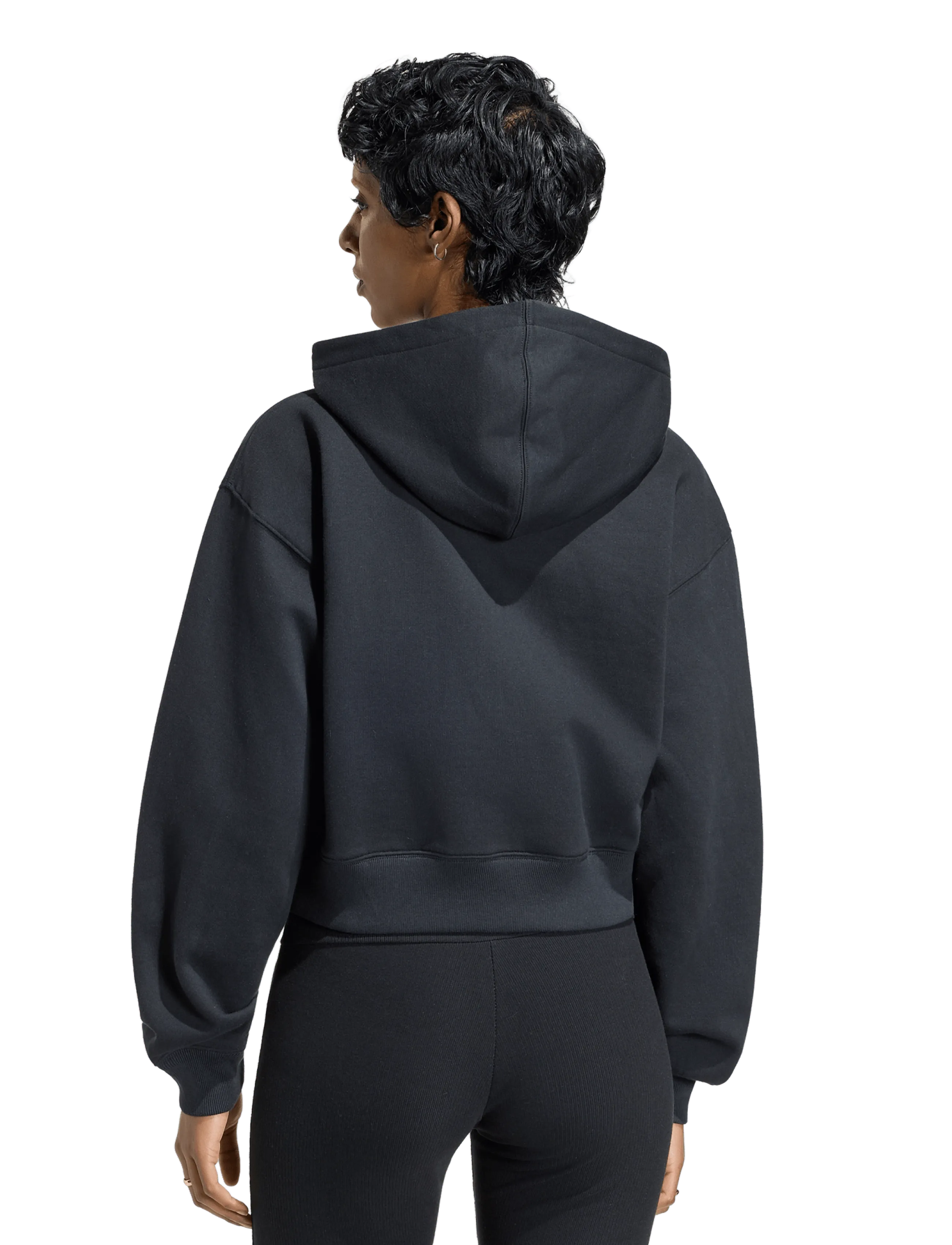adidas Originals - ESS FL CP FZ HD - huvtröjor - black - 3