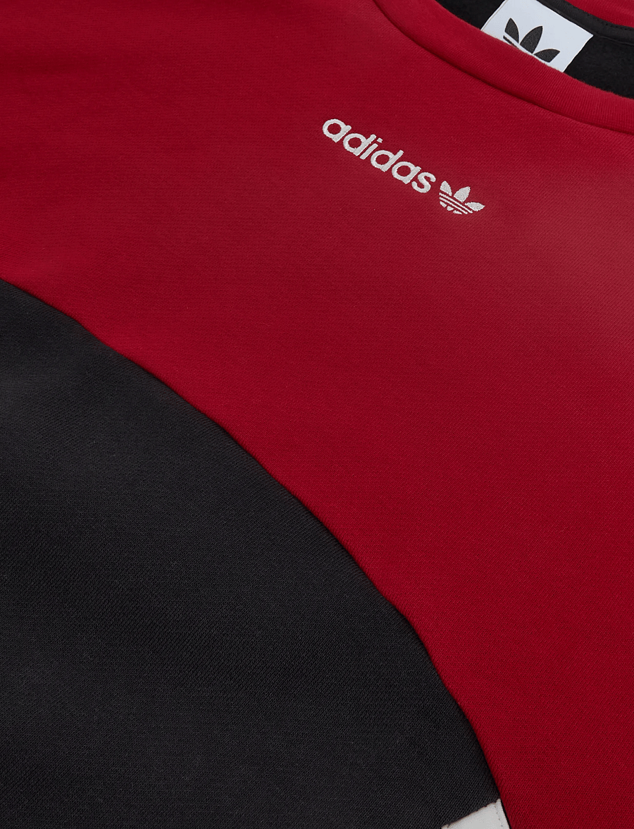 adidas Originals - MUC CRW - alussärgid - black/tmvire - 2
