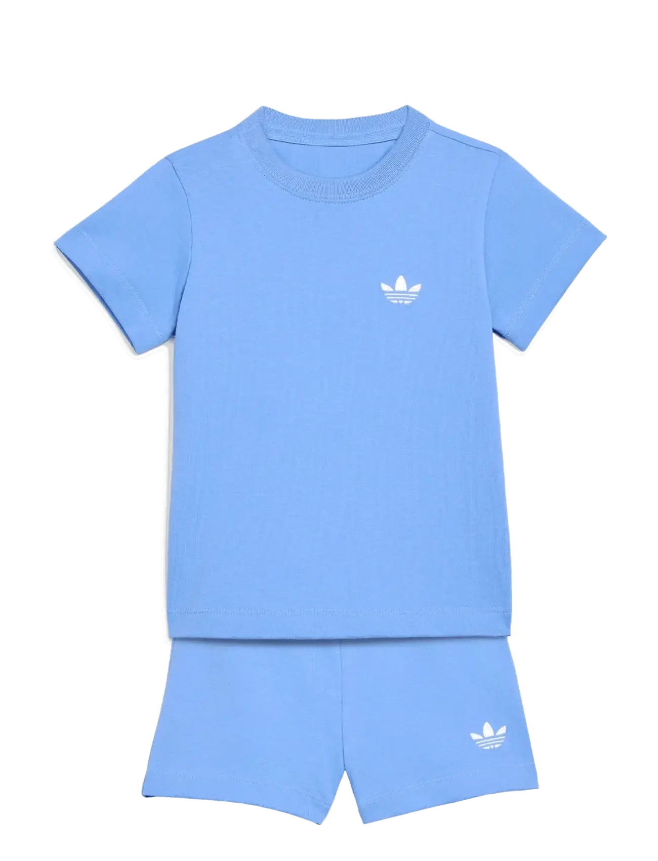 adidas Originals Short Tee Set, Børn, T-Shirt Og Shorts Sæt, Blå, Str: 98