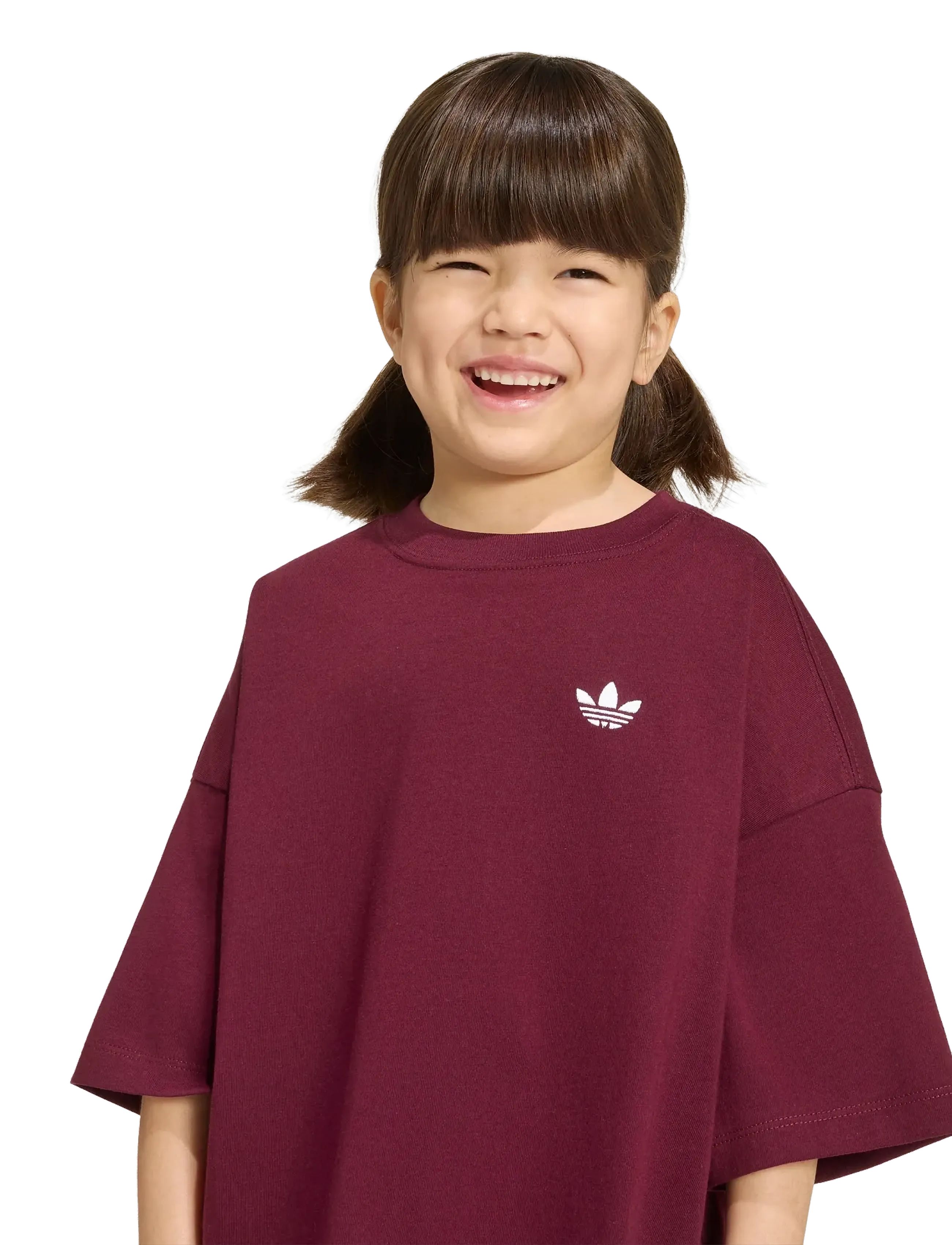 adidas Originals - CS TEE SET - 2-piece sets - maroon - 4