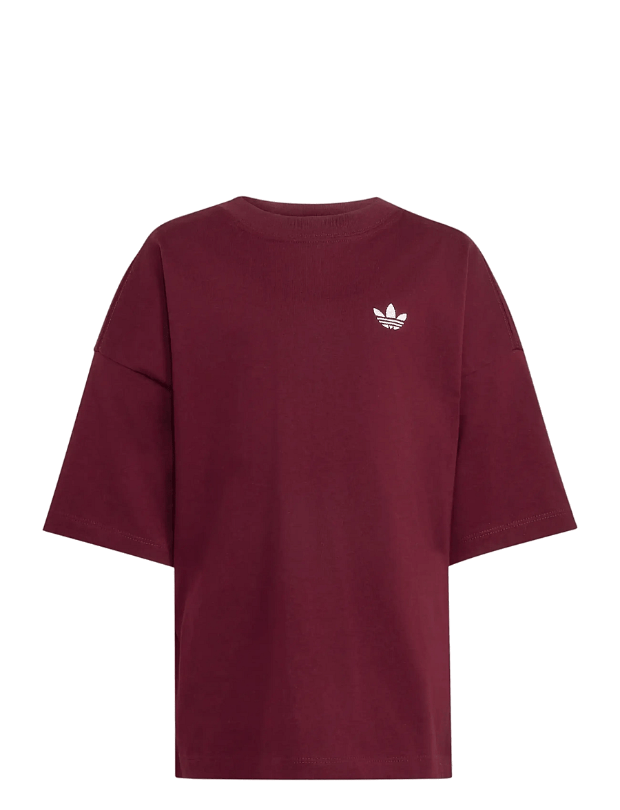 adidas Originals - CS TEE SET - 2-piece sets - maroon - 3