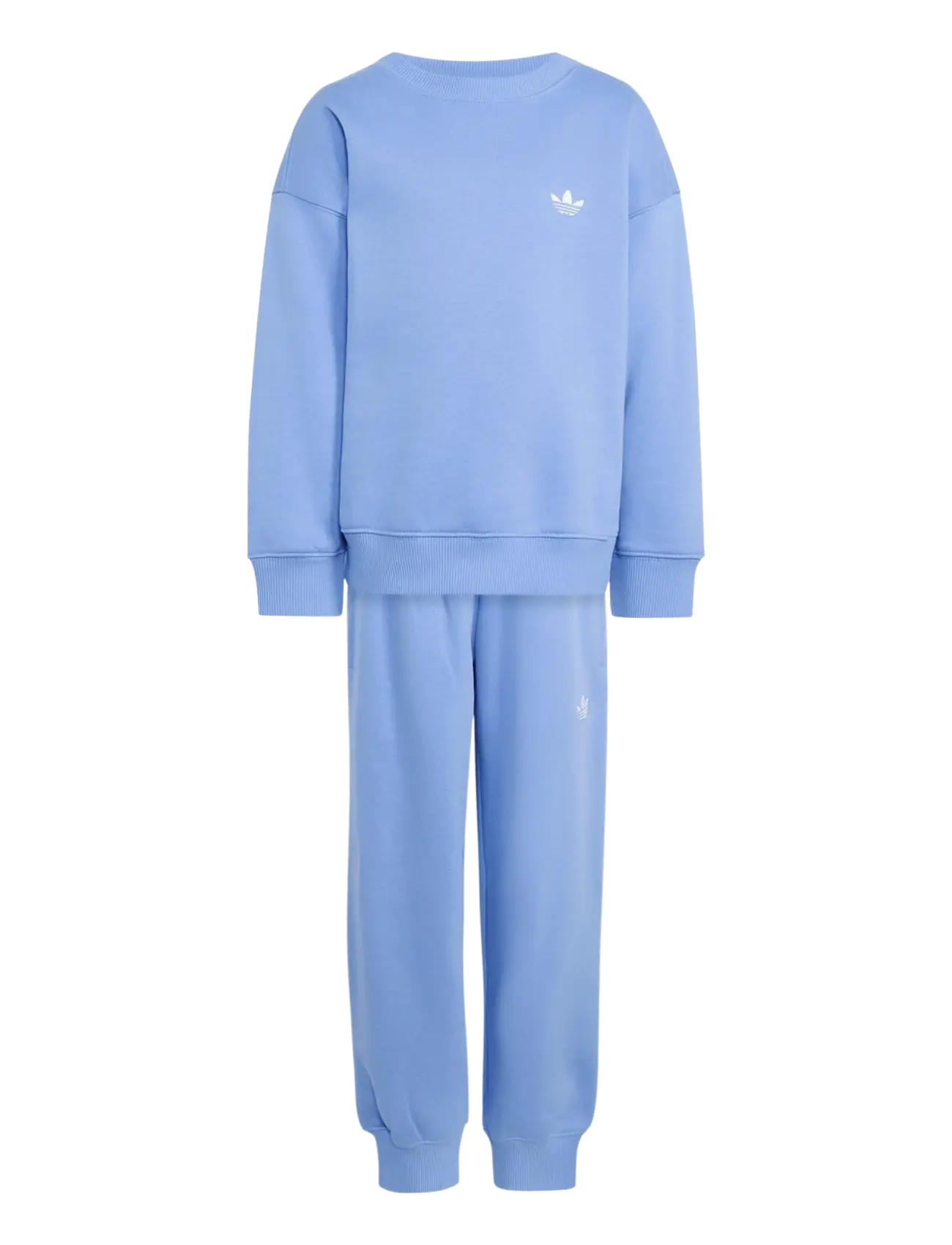 adidas Originals CREW JOG SET - Kinder 98-134 - BLUFUS / blue