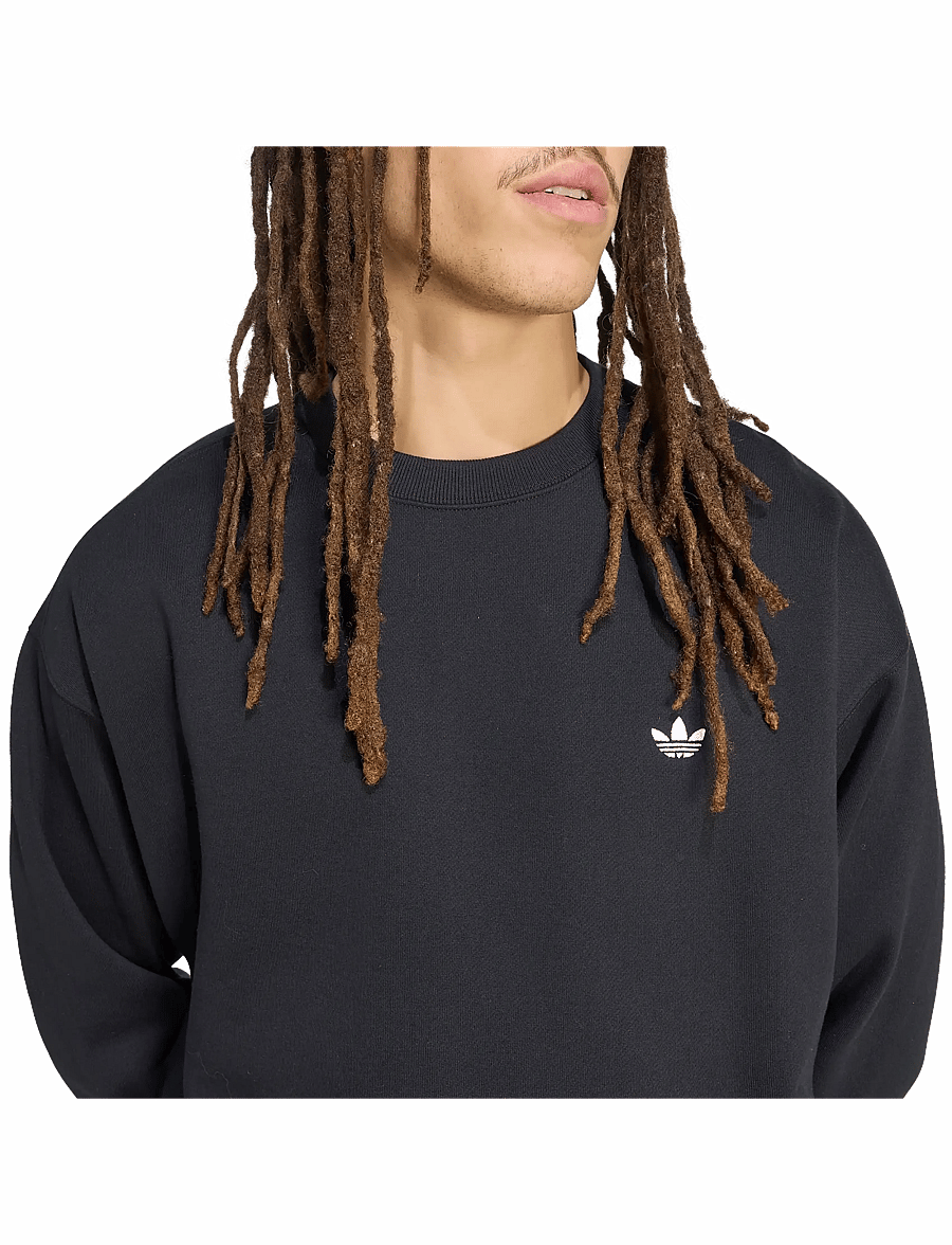 adidas Originals - ESS LOOSE CREW - oberteile - black - 4
