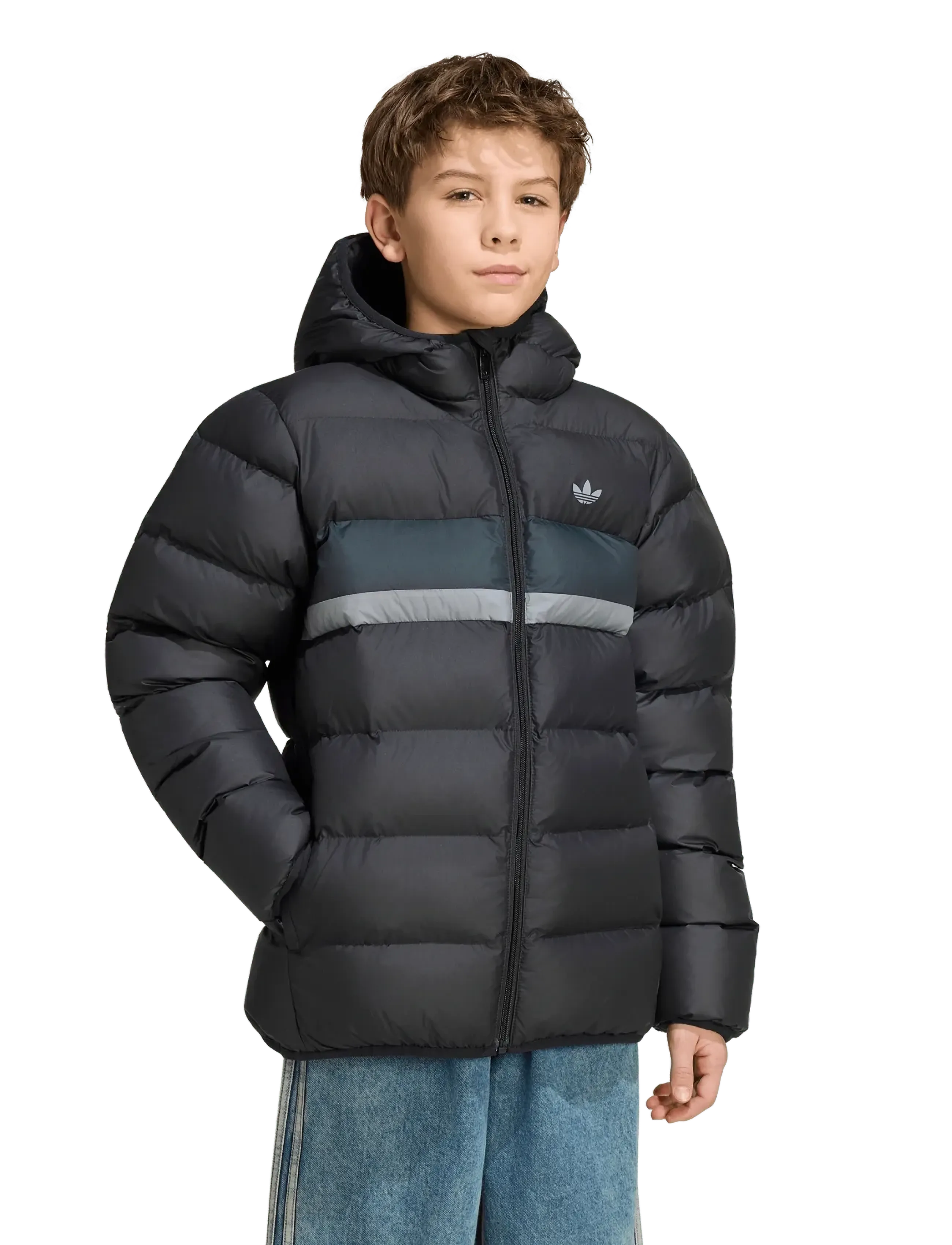 adidas Originals - PUFFER BLOCKING - black - 3