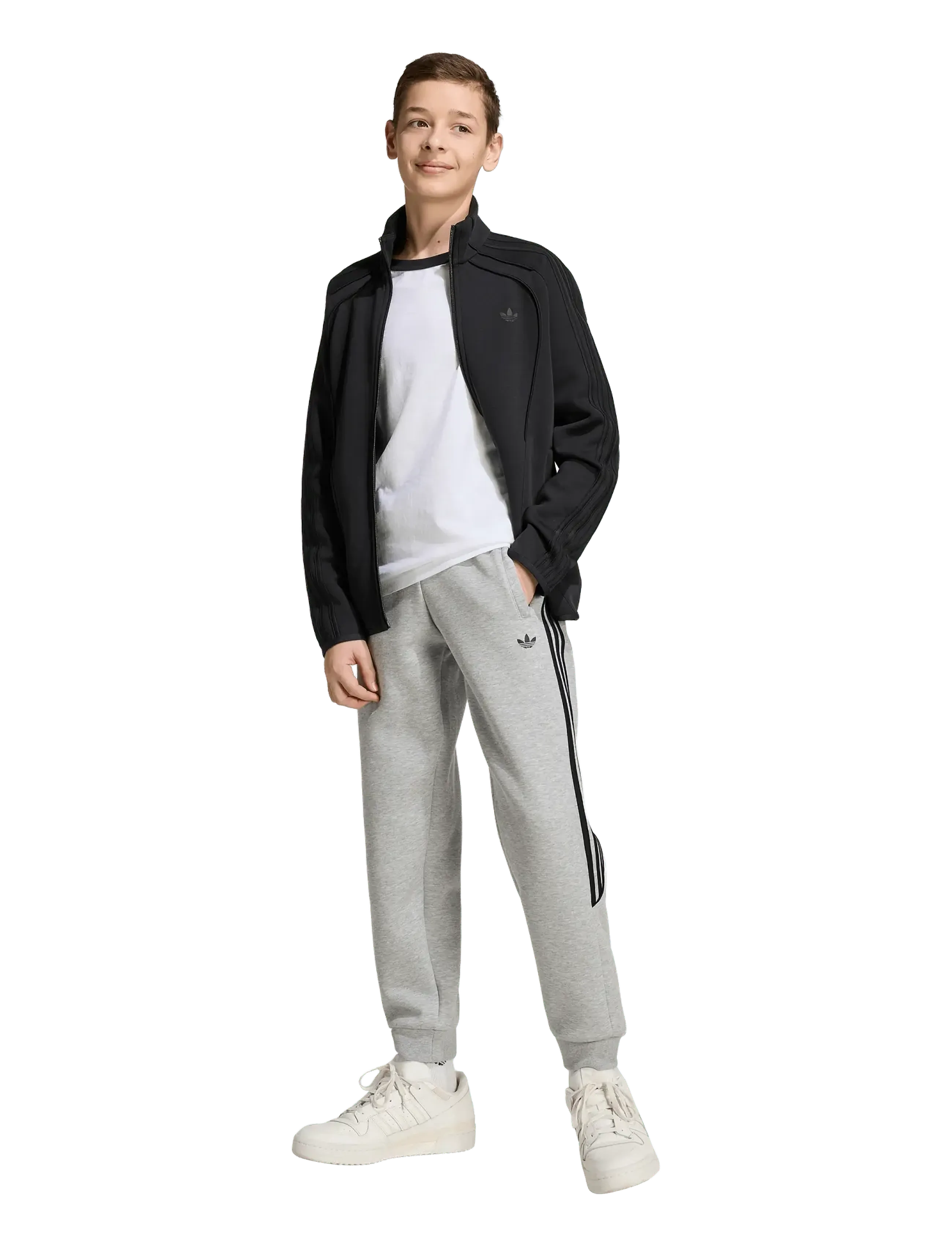 adidas Originals SPACER TP - Jogginghosen - MGREYH / grey