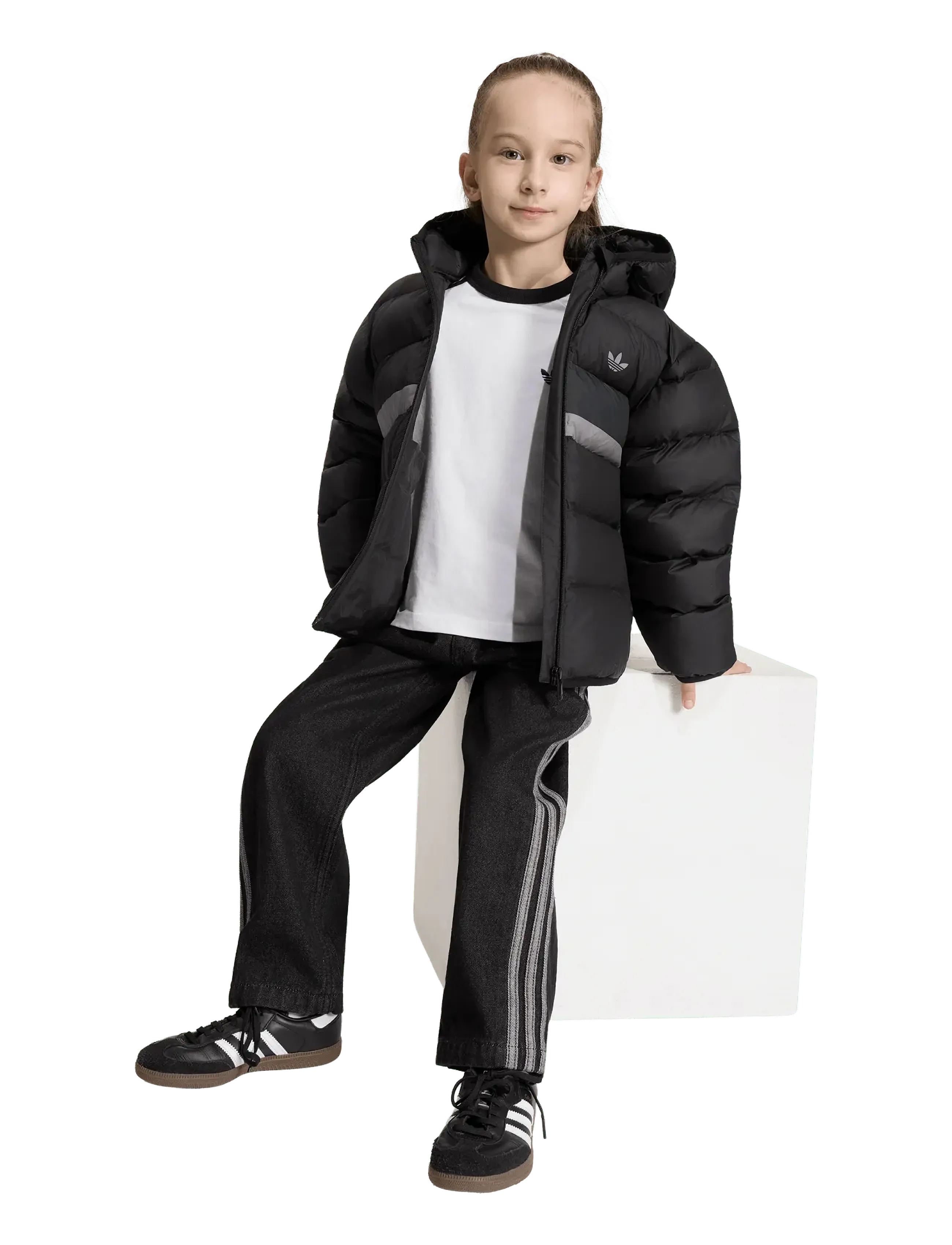 adidas Originals - PUFFER BLOCKING - black - 4