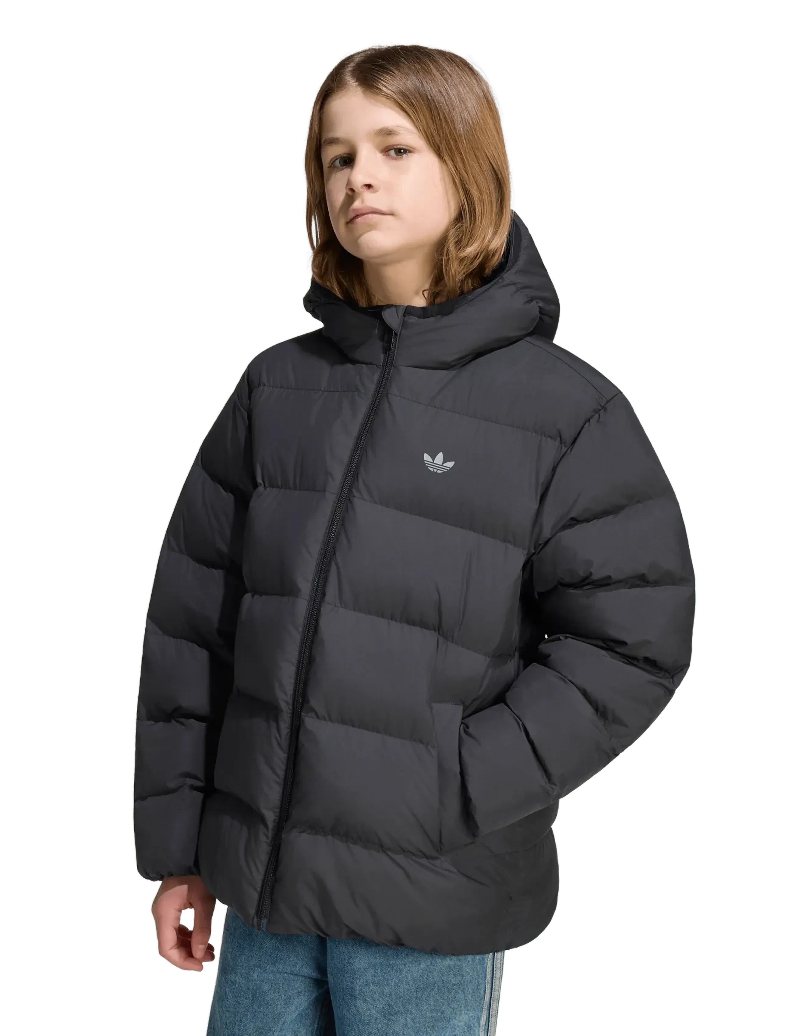 adidas Originals - REGULAR PUFFER - isolerede jakker - black - 3