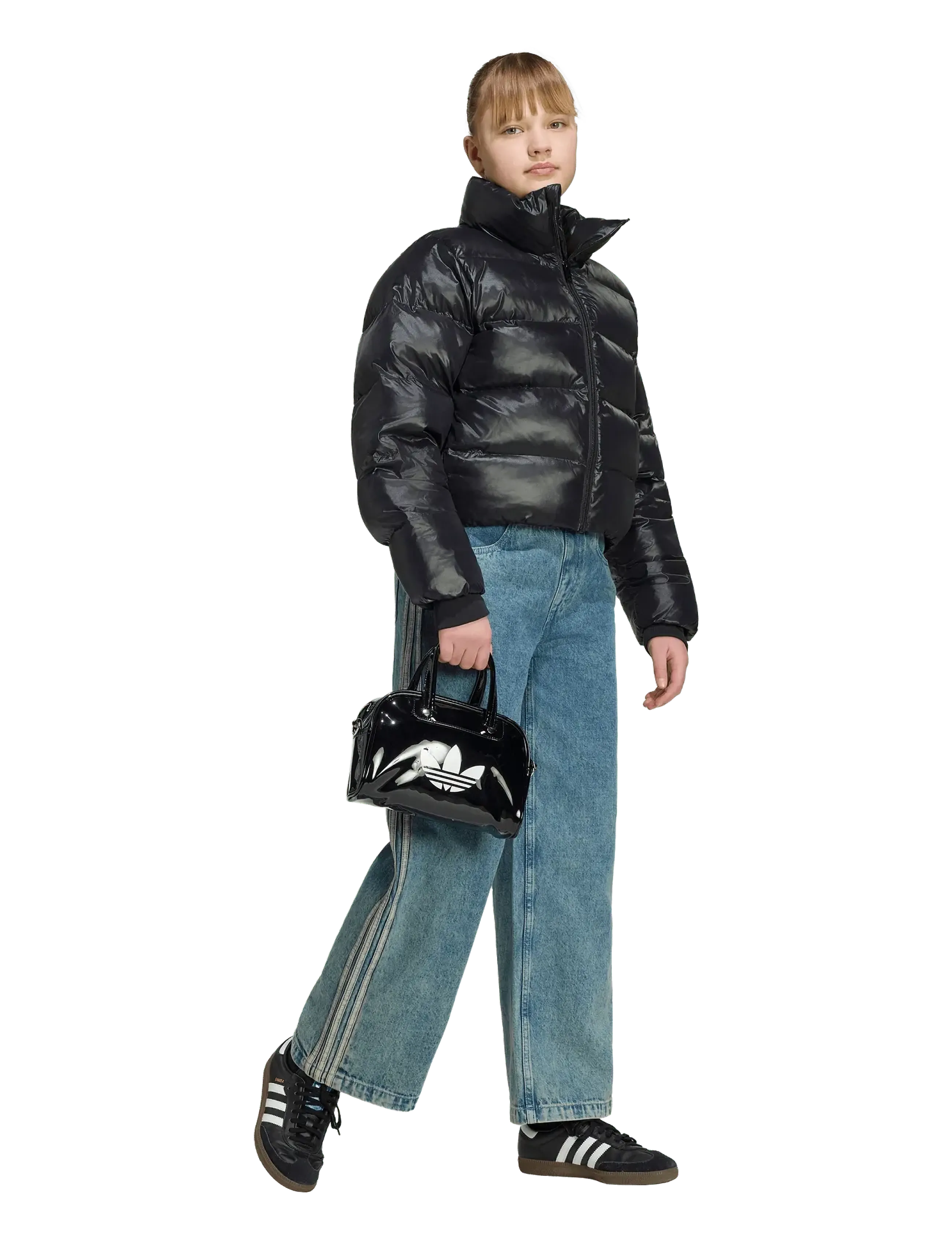 adidas Originals - SHORT PUFFER - winterjacke - black - 4