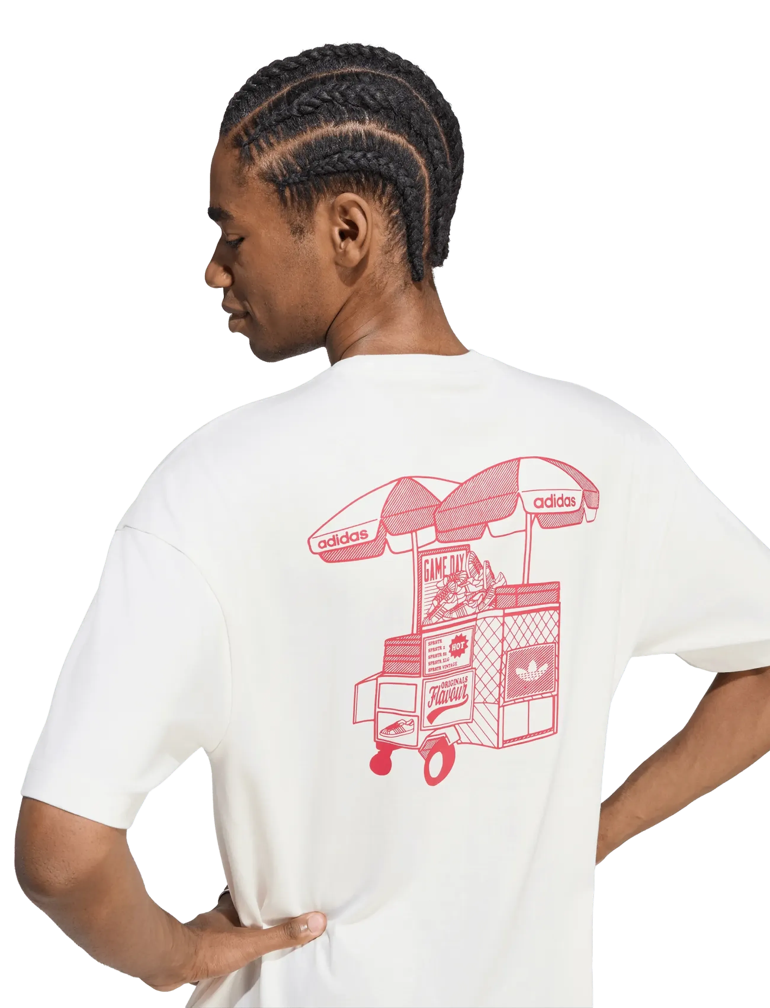 adidas Originals - FOOD CART TEE - tops & t-shirts - clowhi - 3