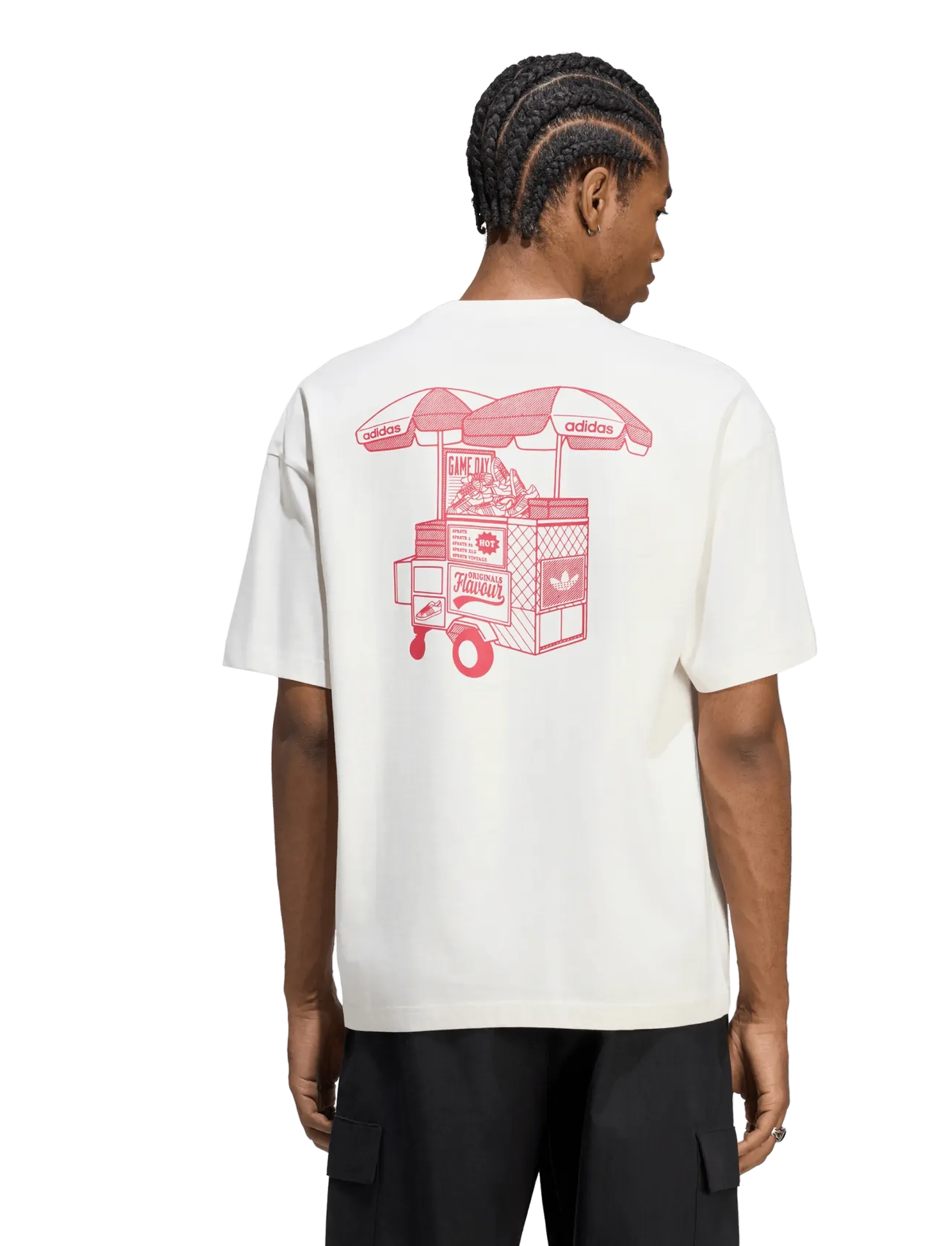 adidas Originals - FOOD CART TEE - tops & t-shirts - clowhi - 5