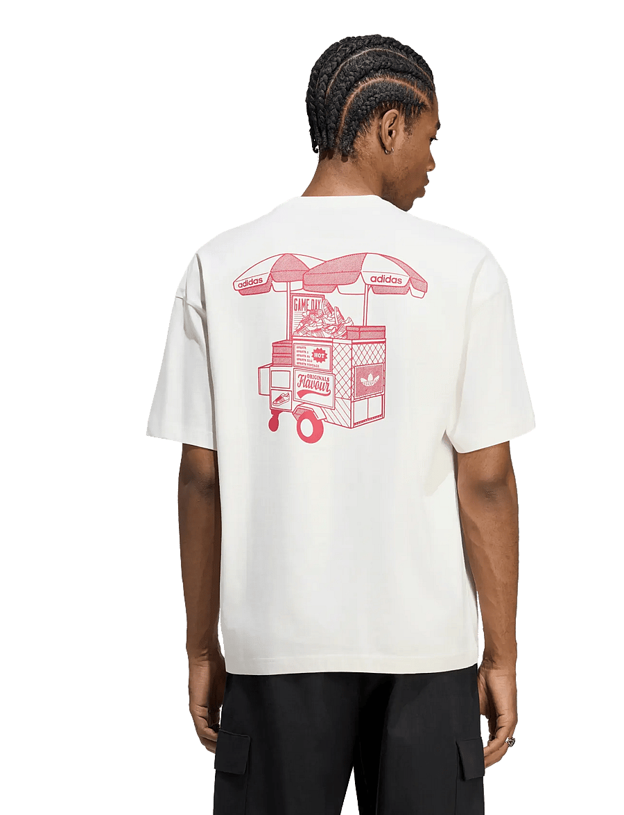 adidas Originals - FOOD CART TEE - tops & t-shirts - clowhi - 5